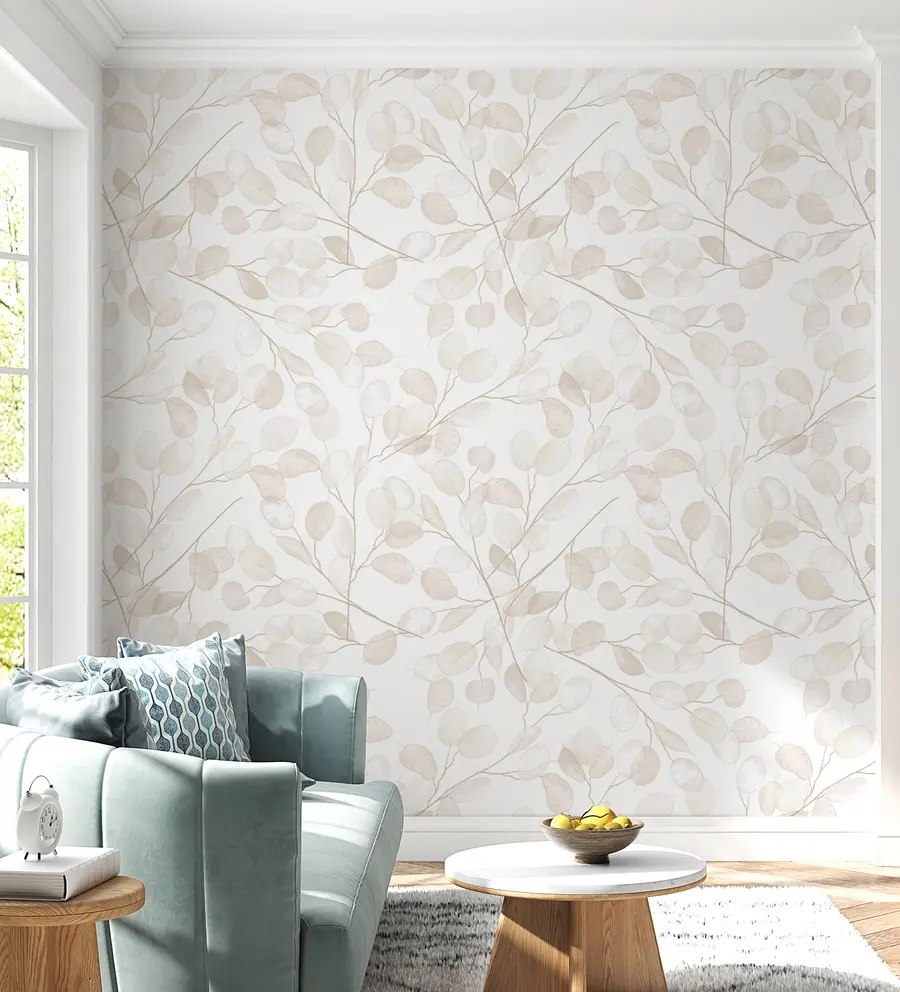 Fotobehang Waterverf bloemenpatroon u94320