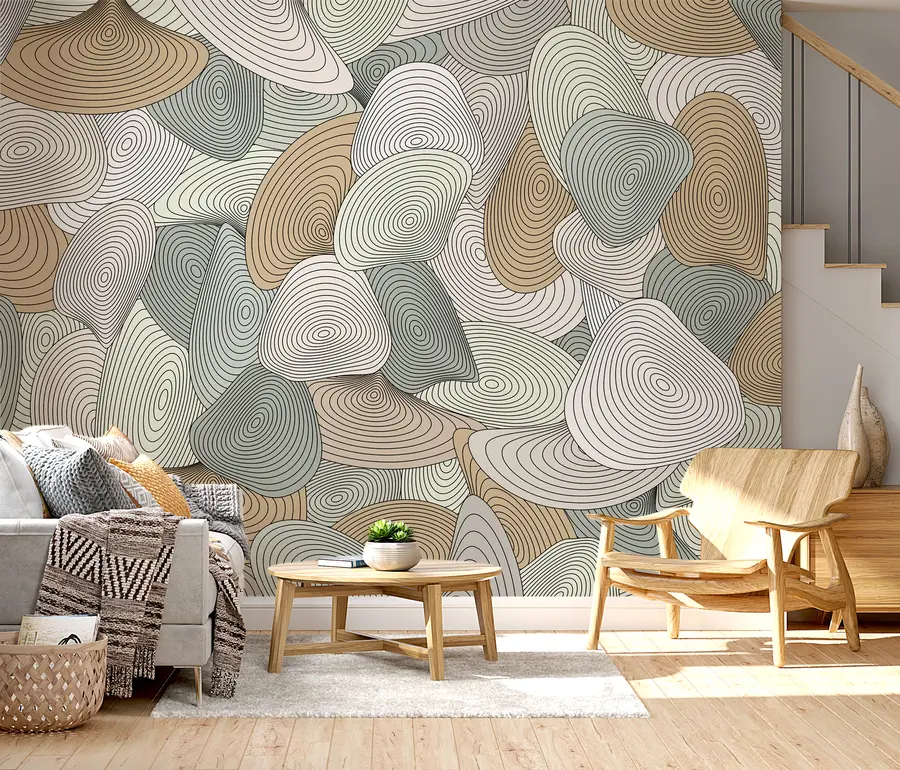 Fotobehang Spiraal ornament u94475