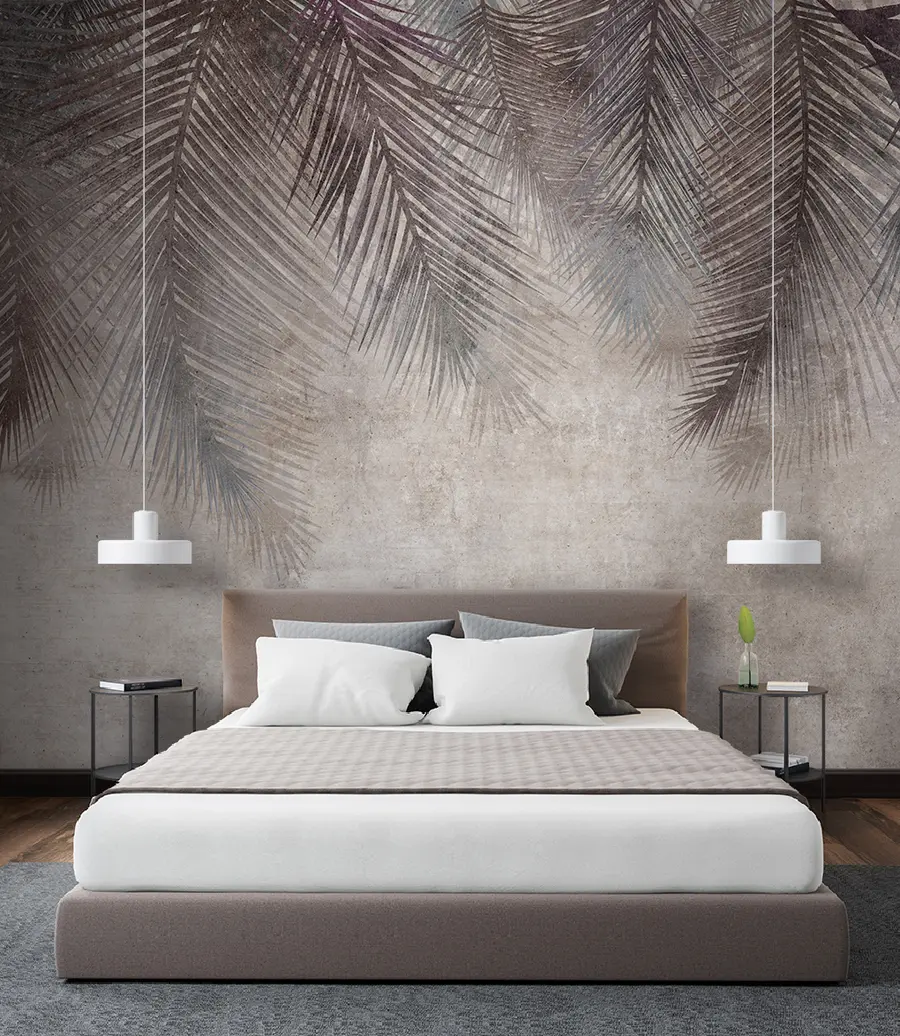 Fotobehang Palm bladeren u94835