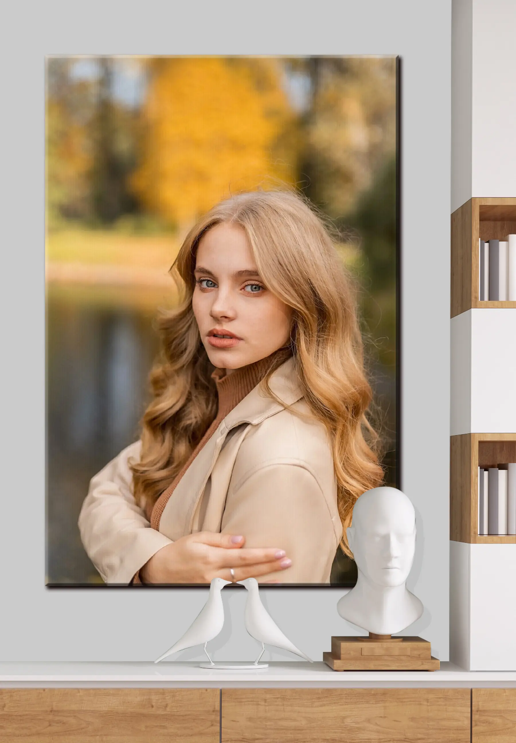  Schilderijen Een foto van een foto als cadeau s33172