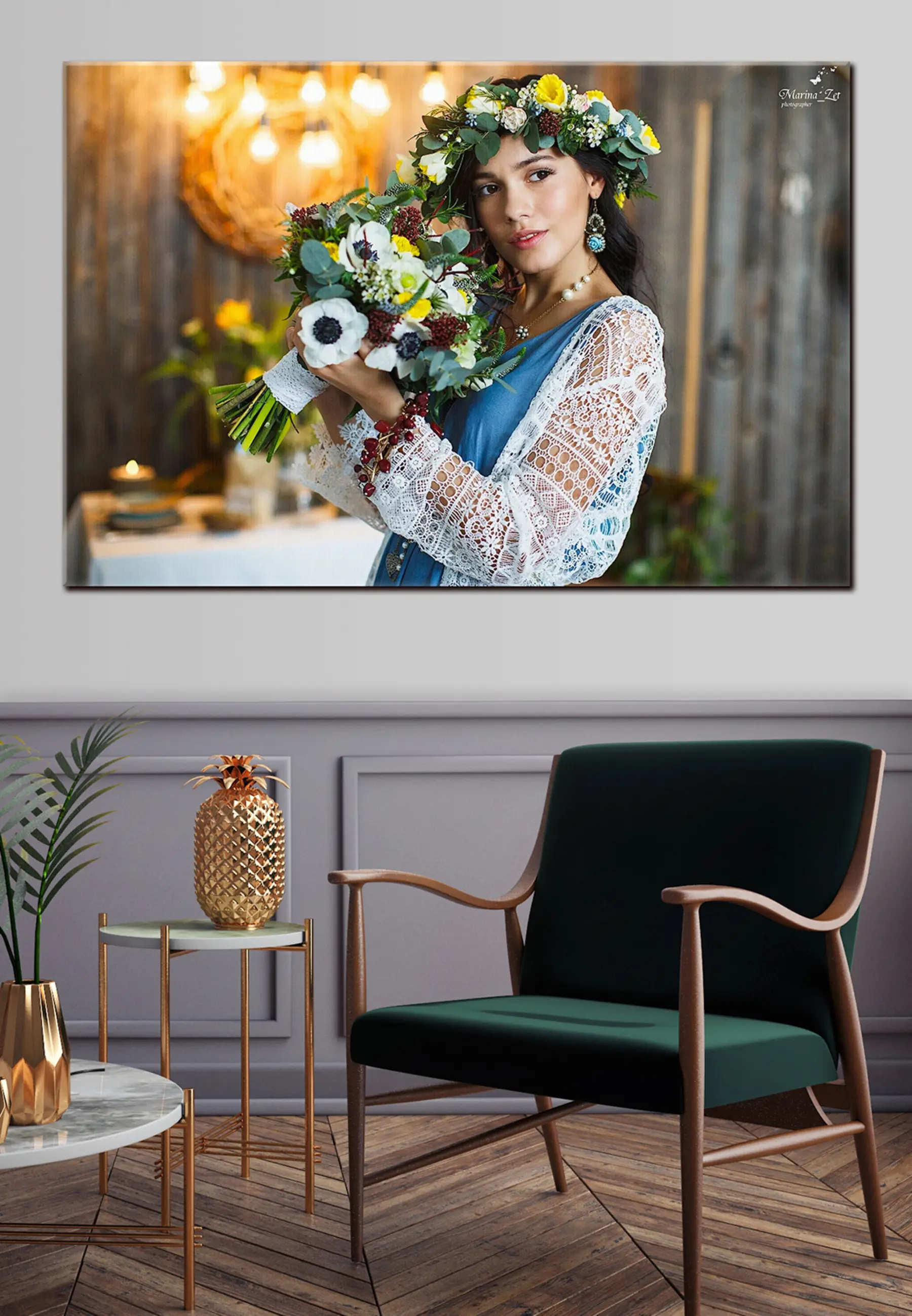  Schilderijen Een fotoportret maken op canvas s33198