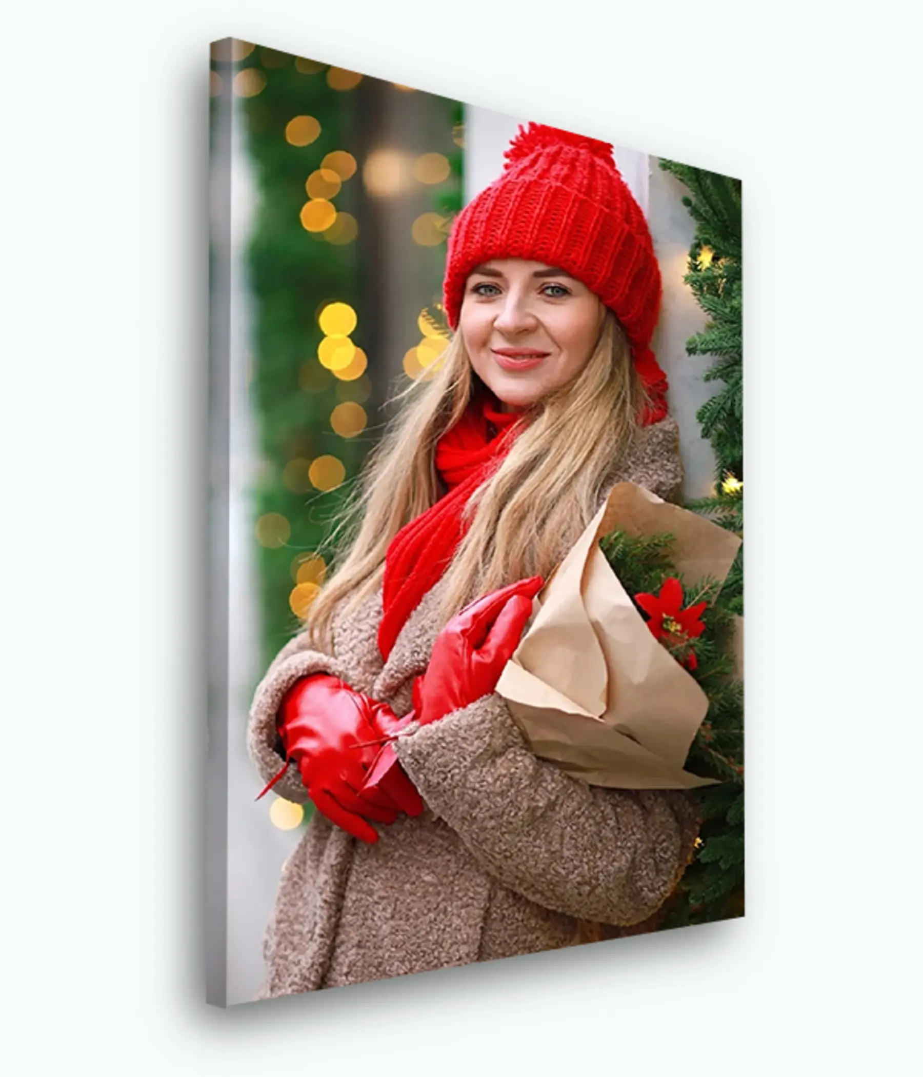  Schilderijen Schilderijen van foto's van een geliefd meisje op canvas s33288
