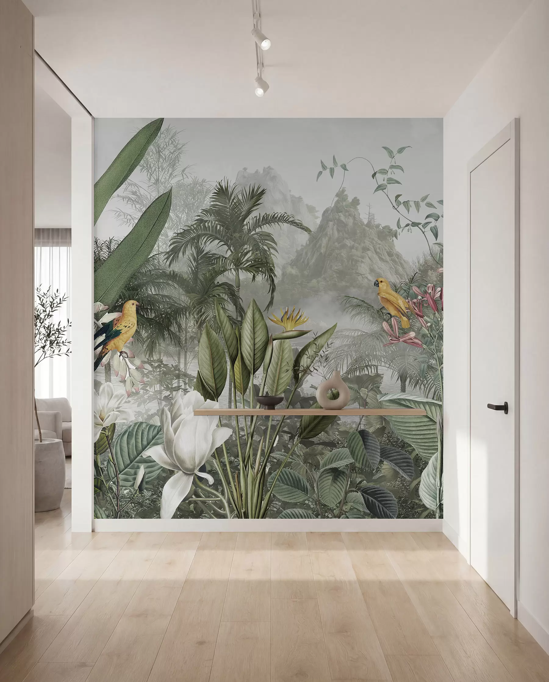 Fotobehang tropische jungle u95396