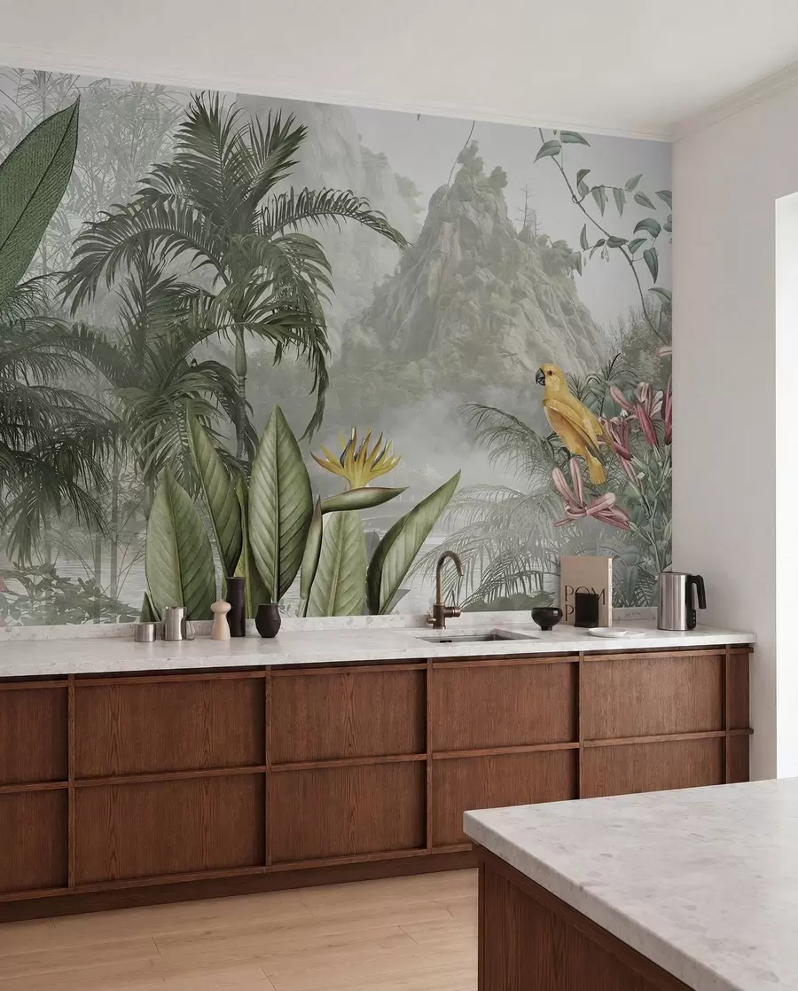 Fotobehang tropische jungle u95396