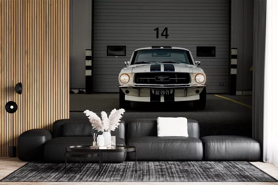 Fotobehang Ford-Mustang uit 1970 u95536