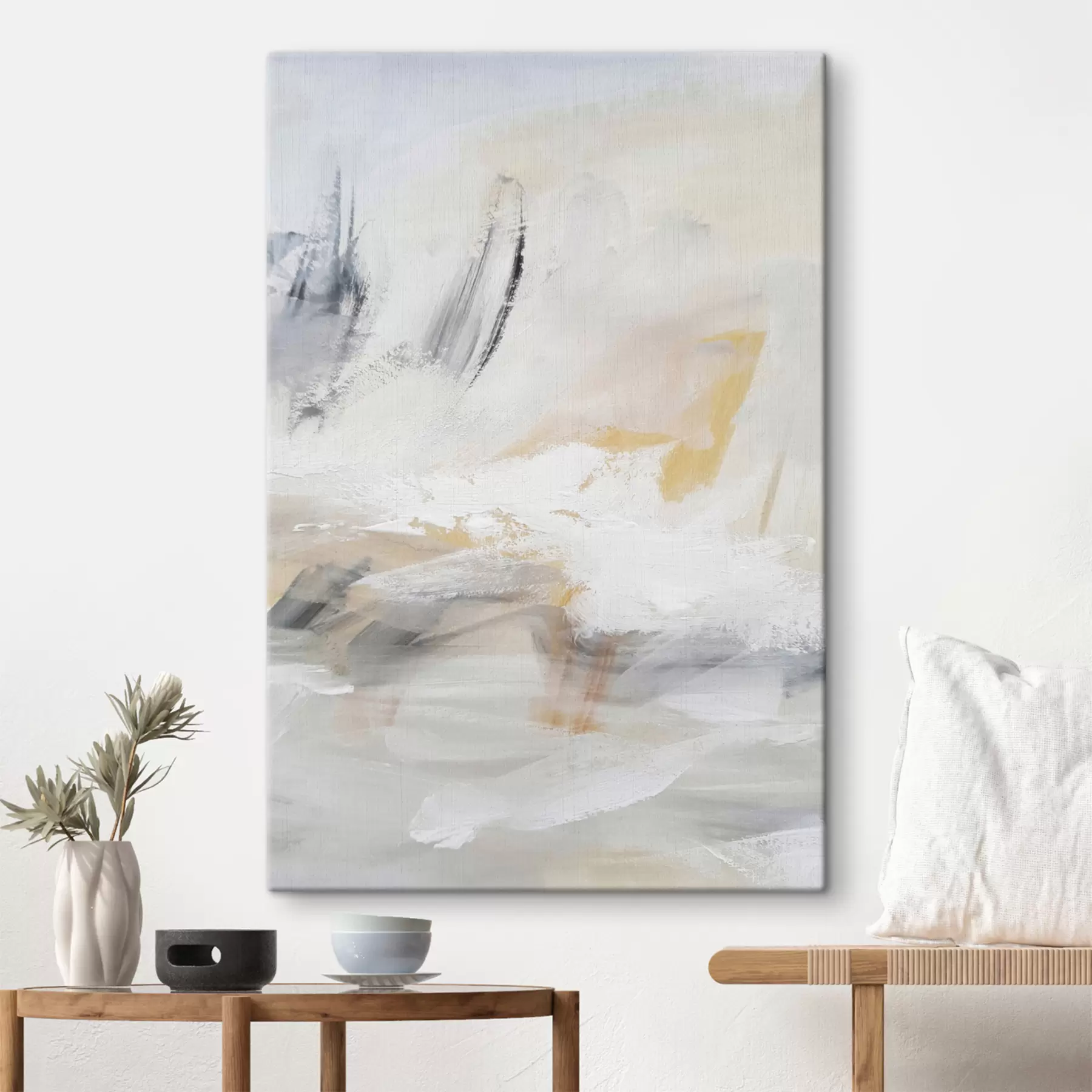 Fotobehang penseelstreken s34100