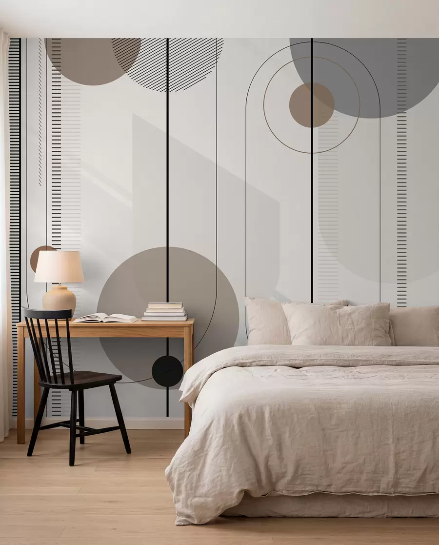 Fotobehang geometrische abstractie u95379