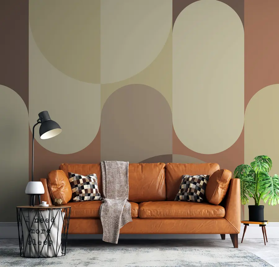 Fotobehang Bauhaus-geometrie u95870
