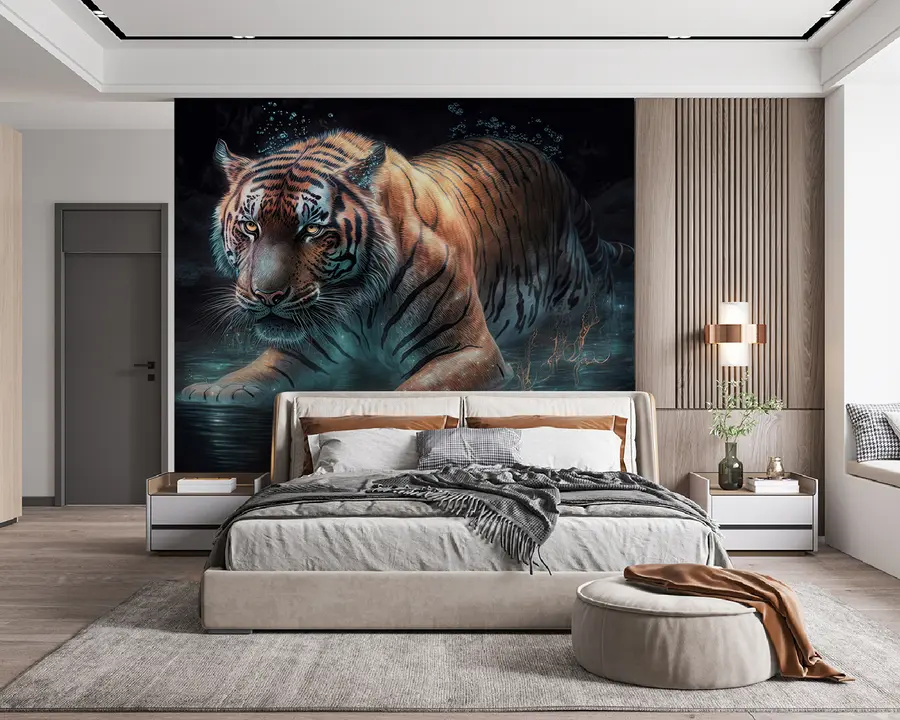 Fotobehang mooie tijger u95622