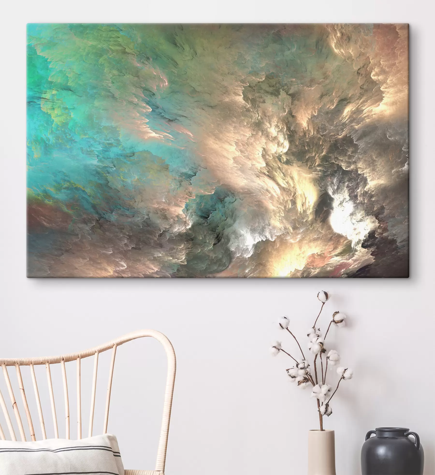  Schilderijen Regenachtig weer textuur s34440
