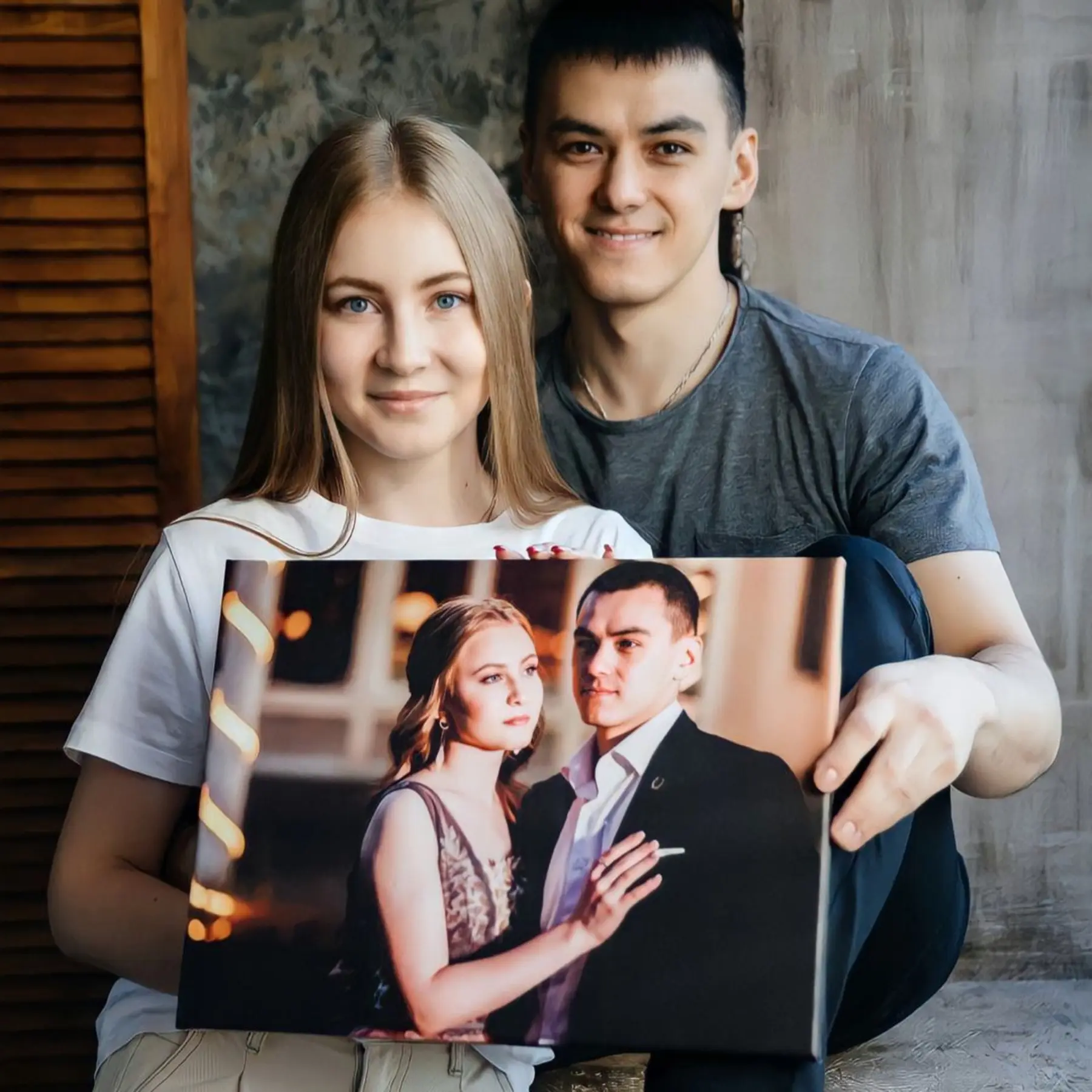 Schilderijen Portret op canvas s34654