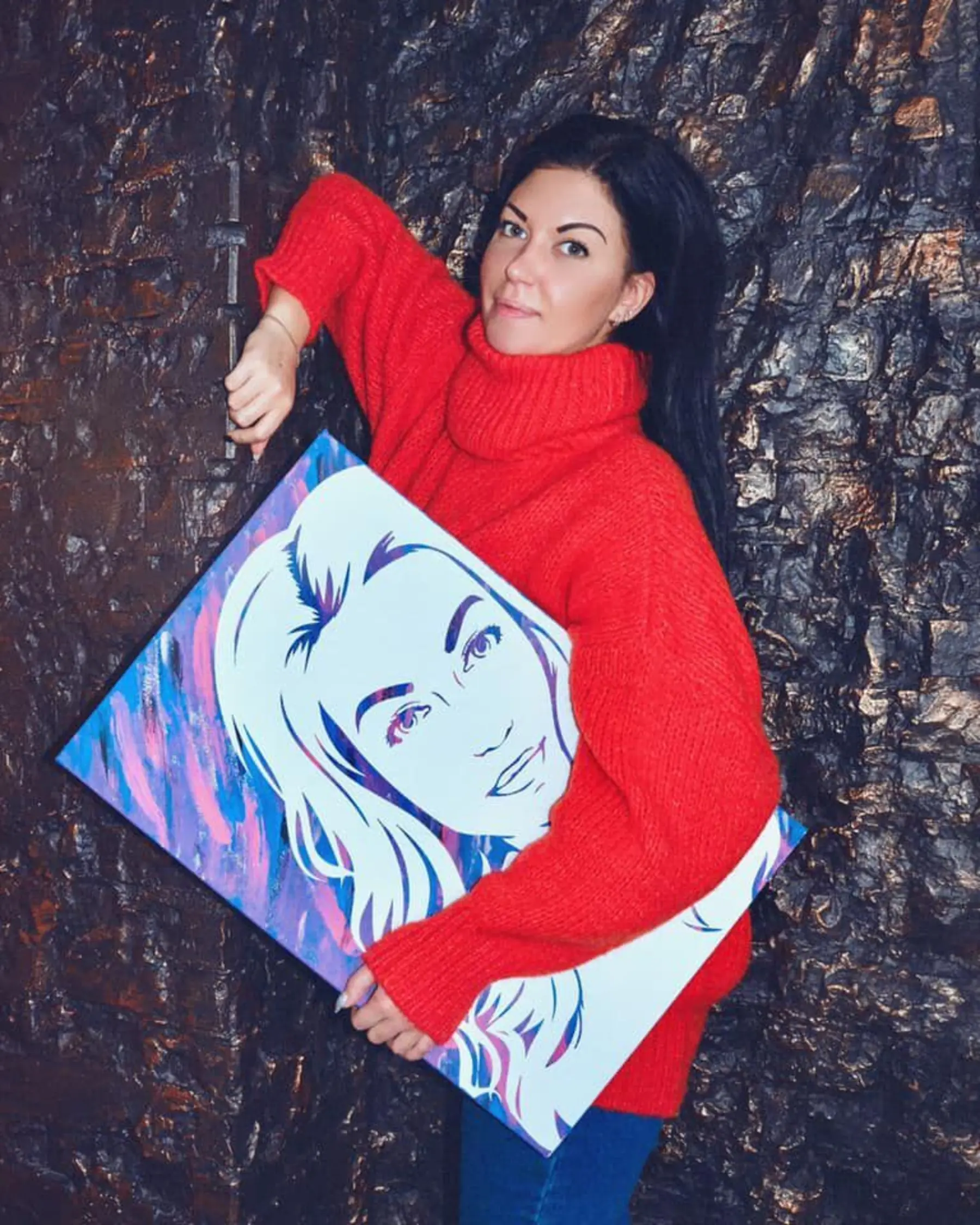  Schilderijen Portret na het verwijderen s34682