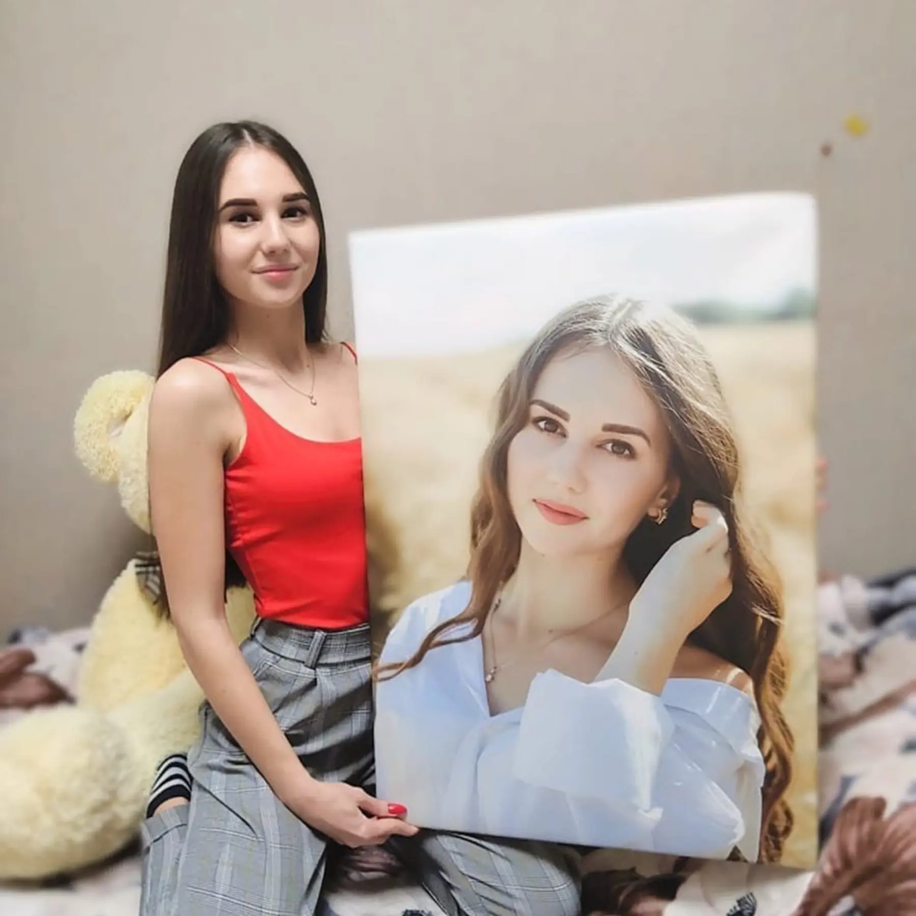  Schilderijen Portret na het verwijderen s34692