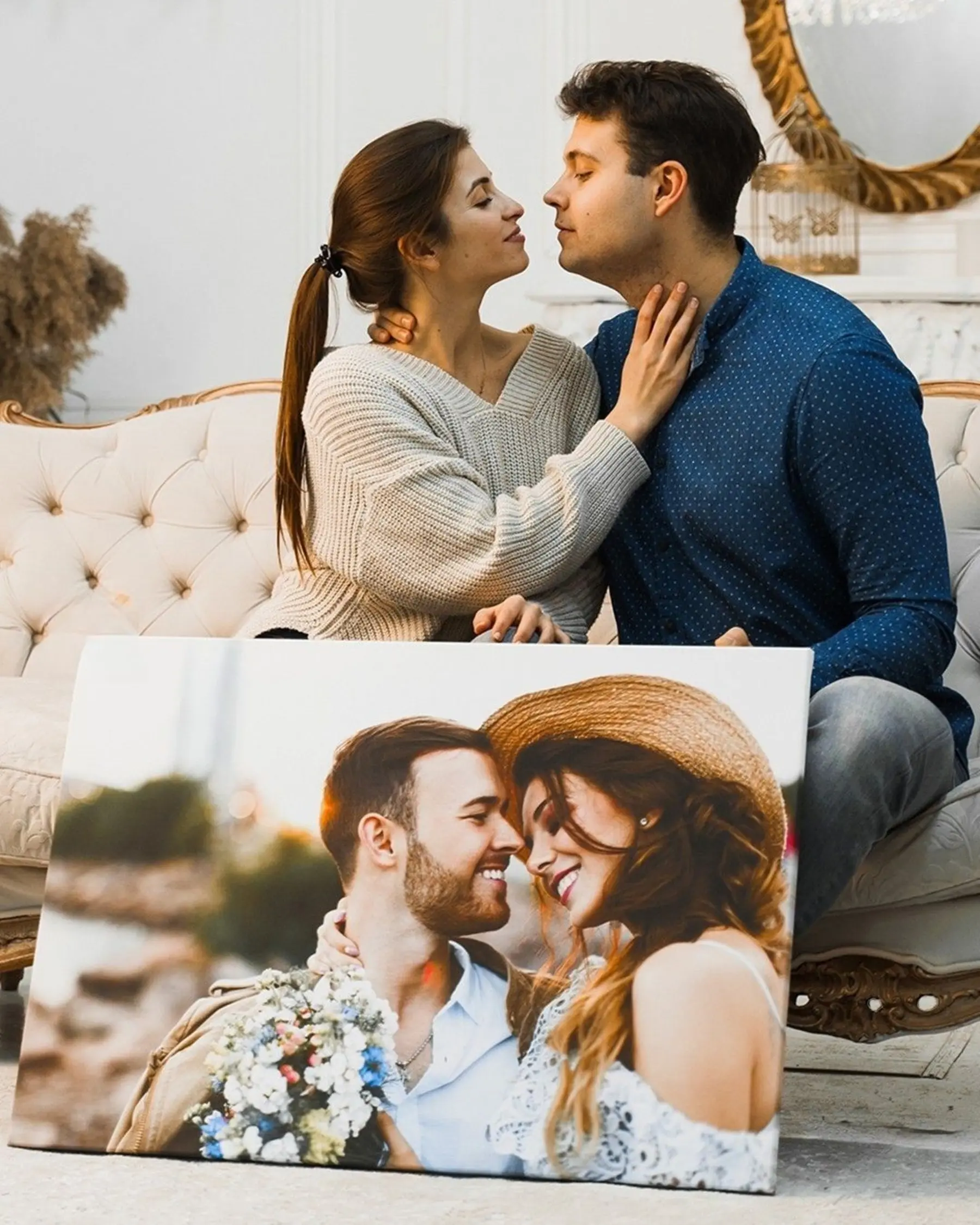  Schilderijen Bruiloft cadeau portret in aquarellen s34696