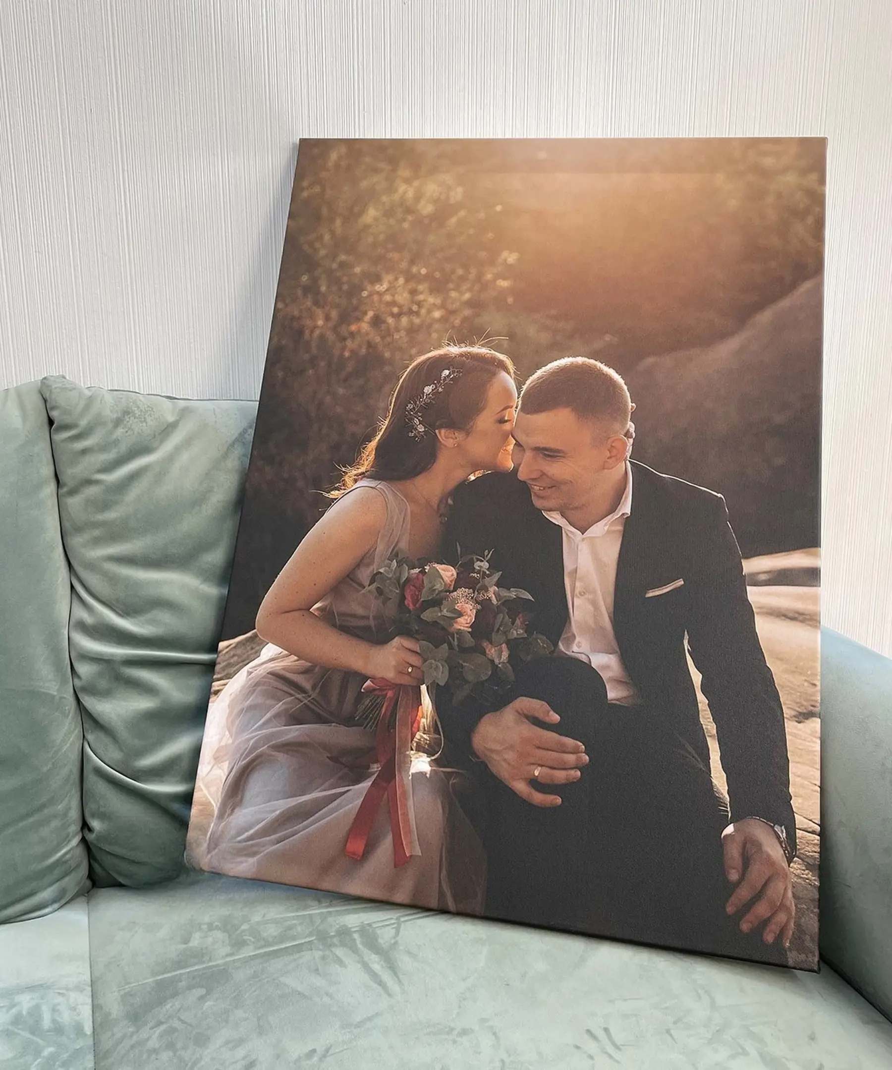  Schilderijen Portret van een foto tot bestelling s34699