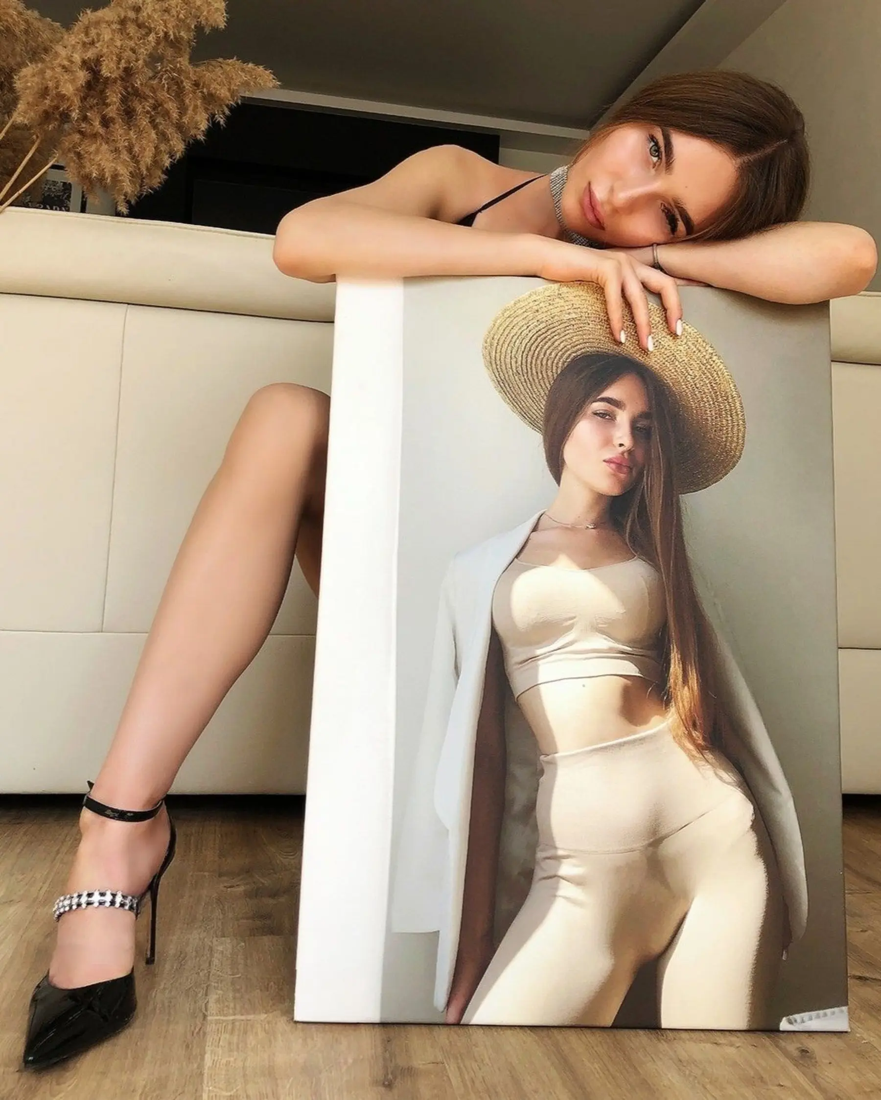  Schilderijen Een portret maken in een aquarel van een foto s34705