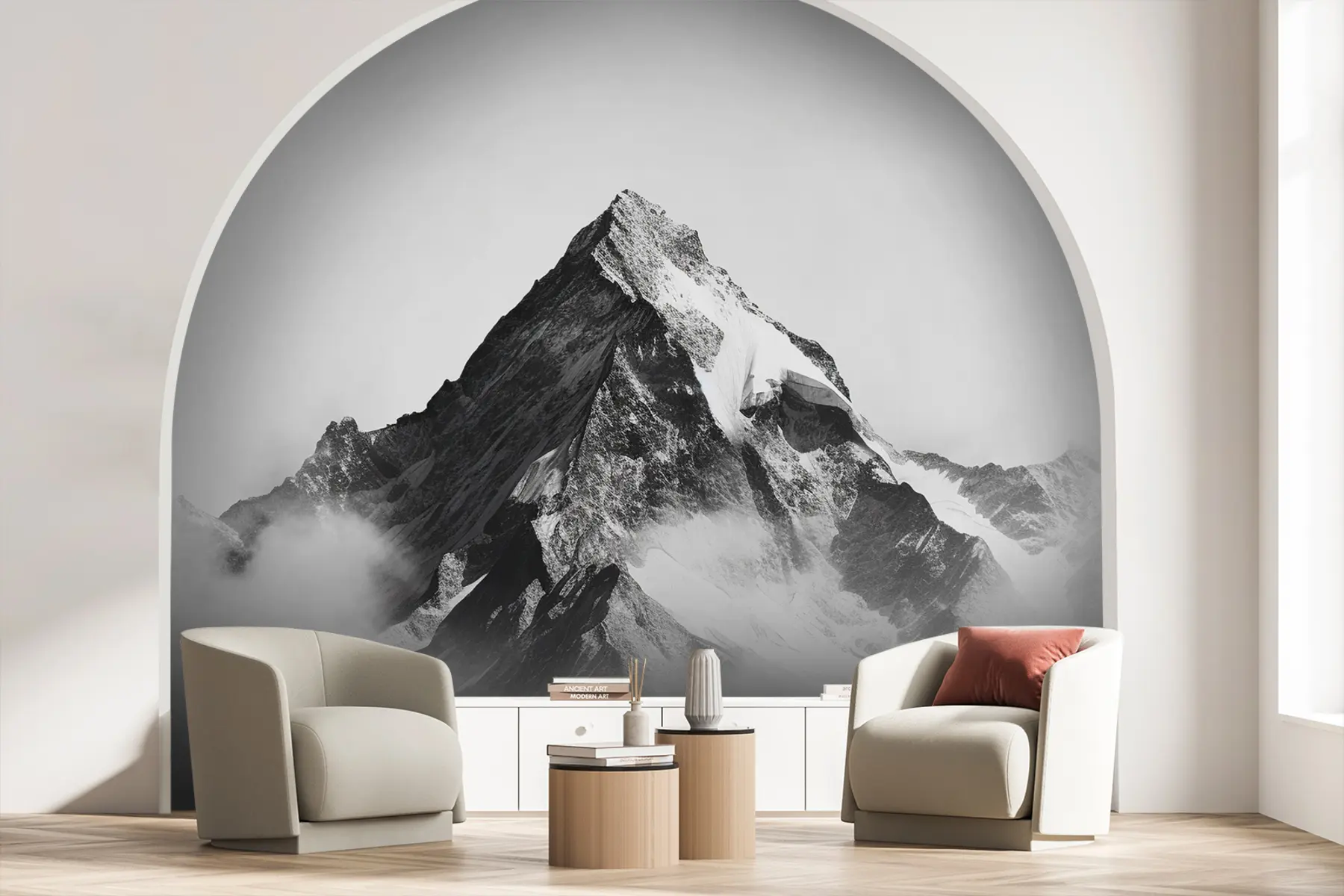 Fotobehang Berglandschap ontspannen u96033