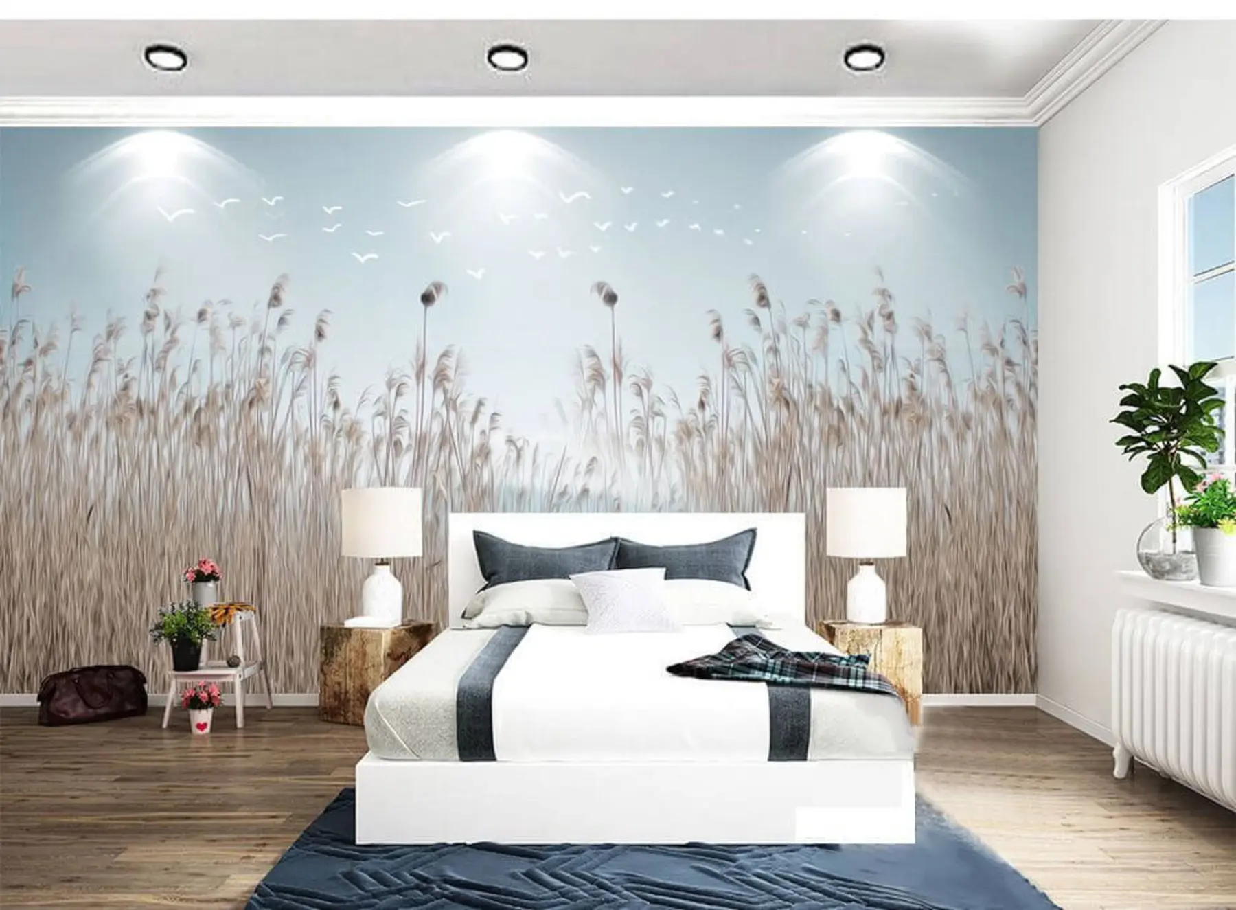 Fotobehang Lucht, plant en atmosfeer u13642