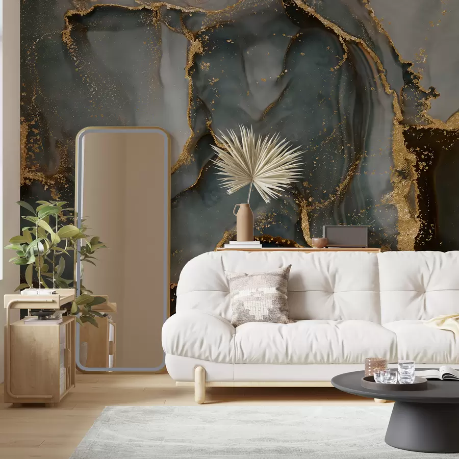 Fotobehang Wereld, kunst e tinten en schakeringen u16119