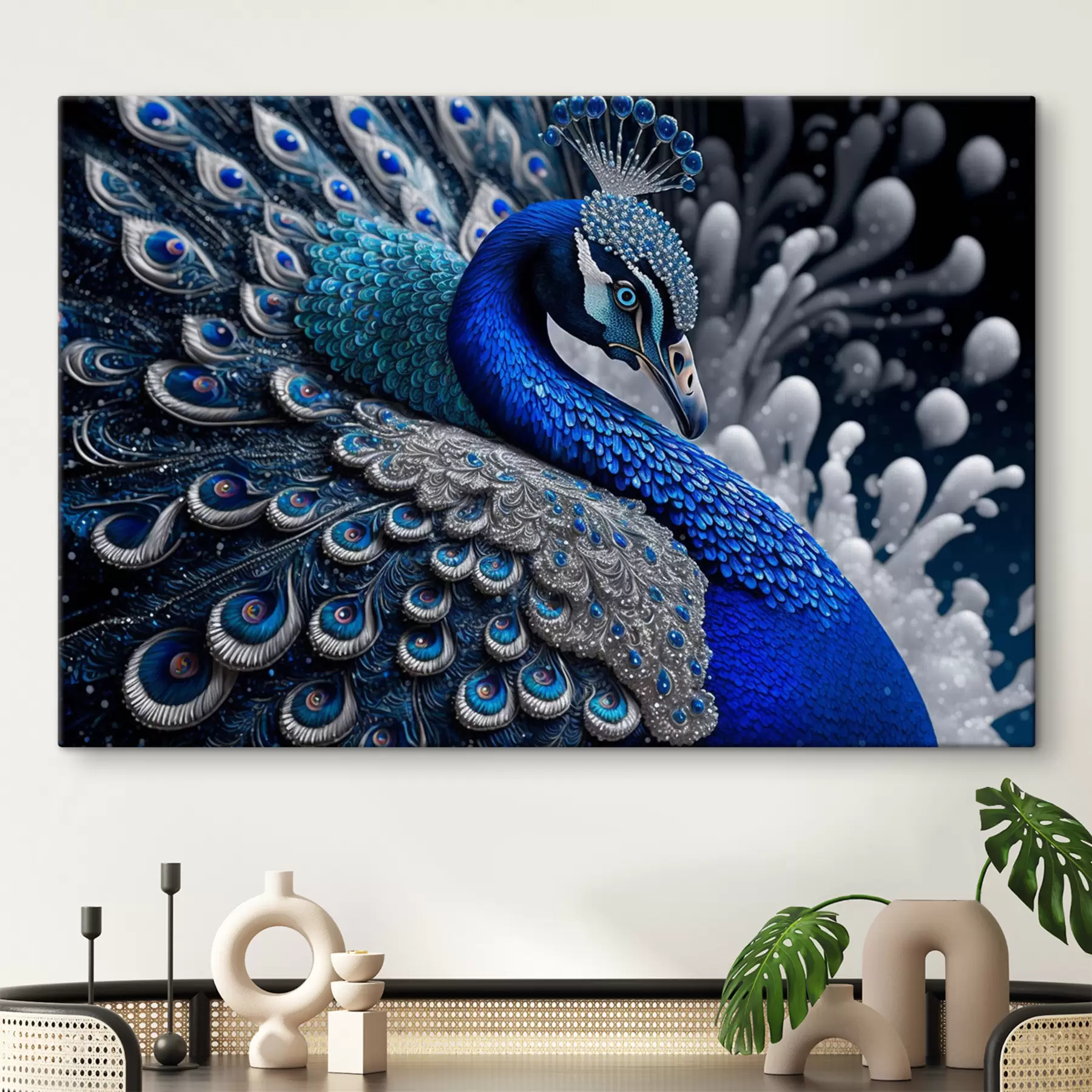 Fotobehang Prachtige pauw s34874