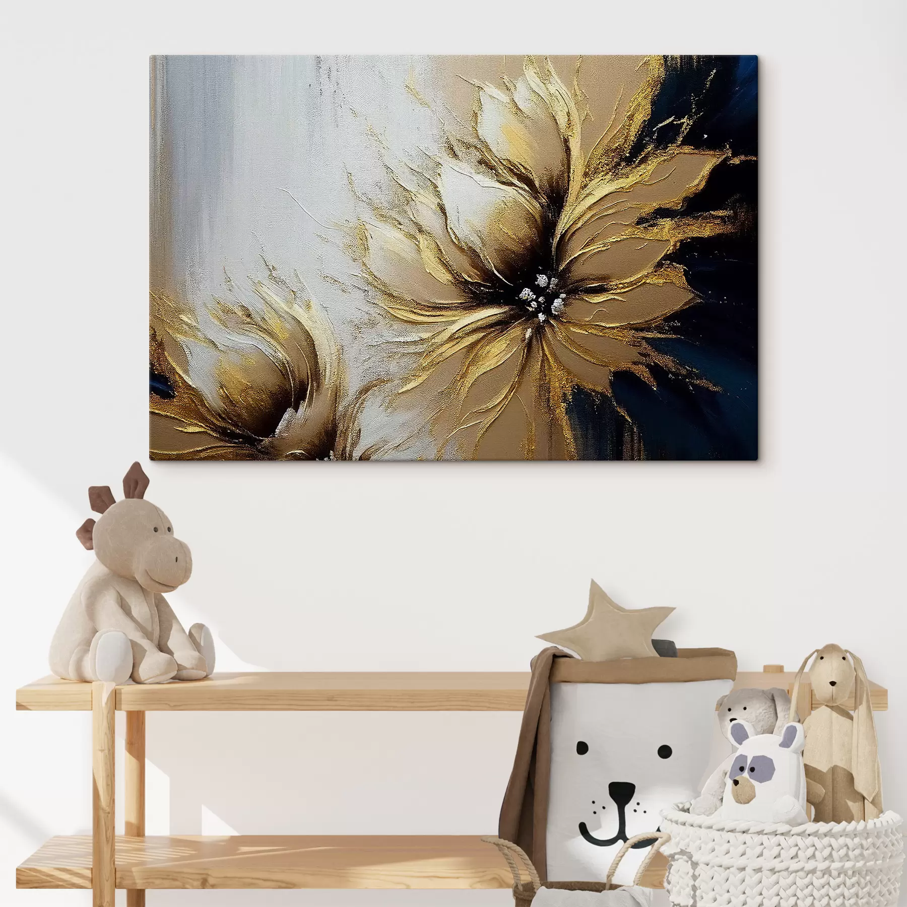 Fotobehang abstracte bloemen s35383