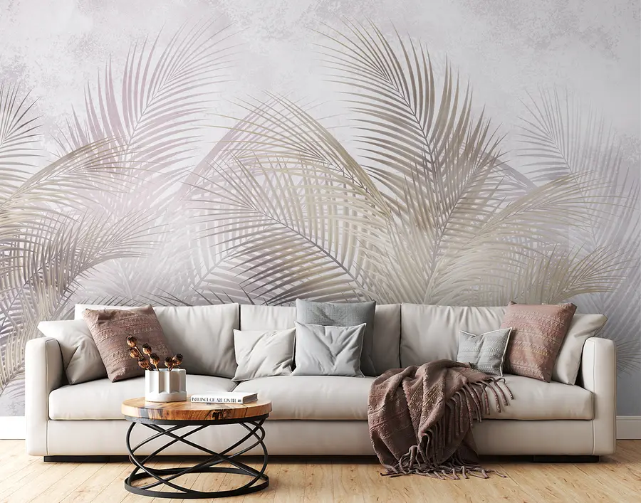 Fotobehang tropische bomen en bladeren u96860