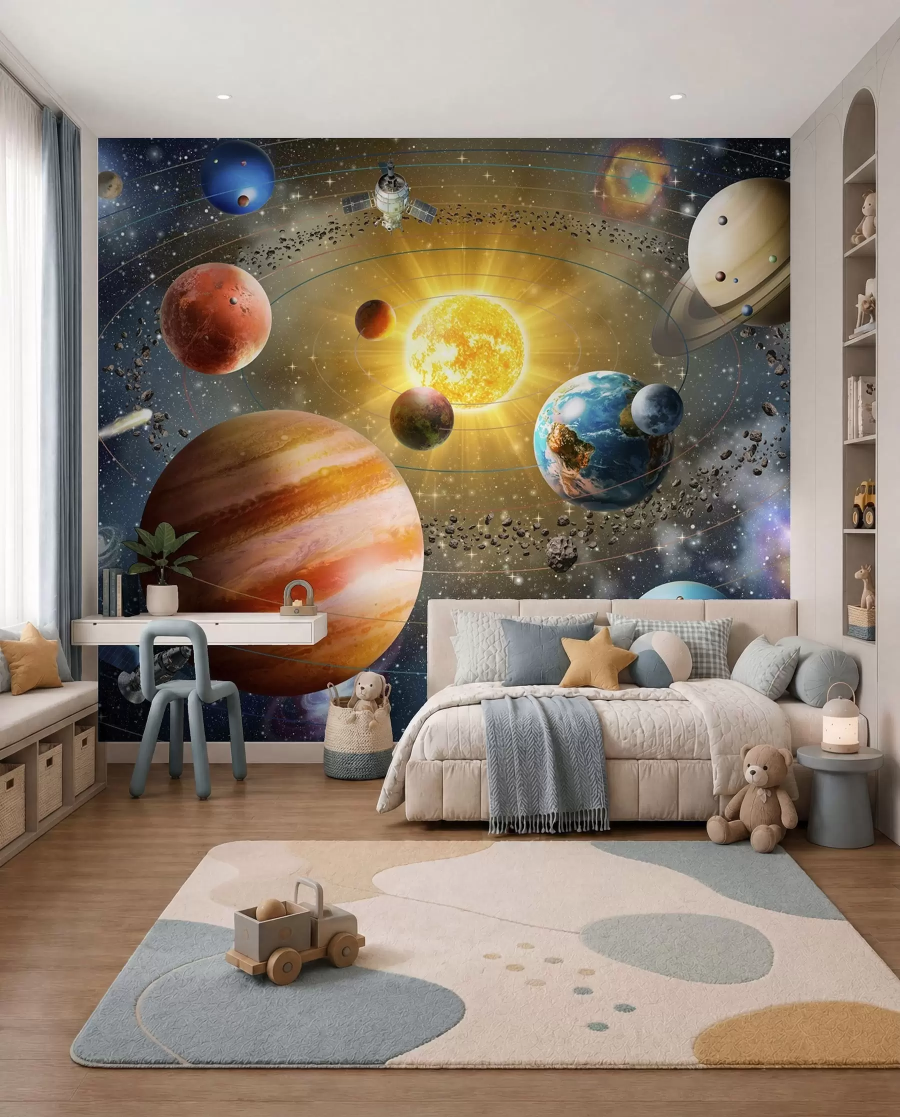 Fotobehang Reis tussen planeten u97222