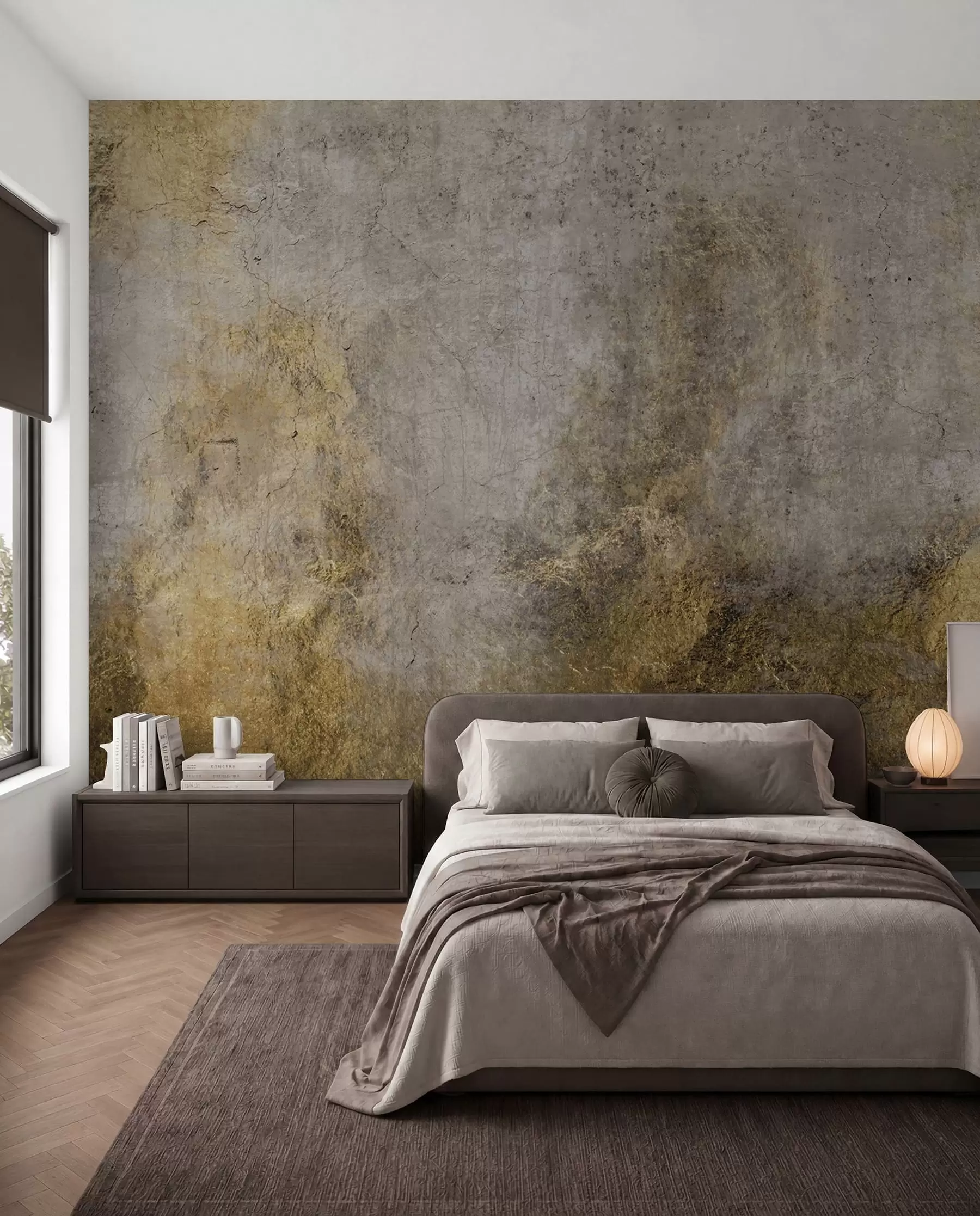 Fotobehang Roestige betonnen muur u97226