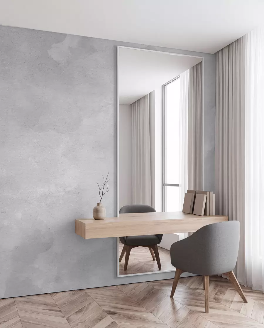 Fotobehang Grijs rokerig beton u97232