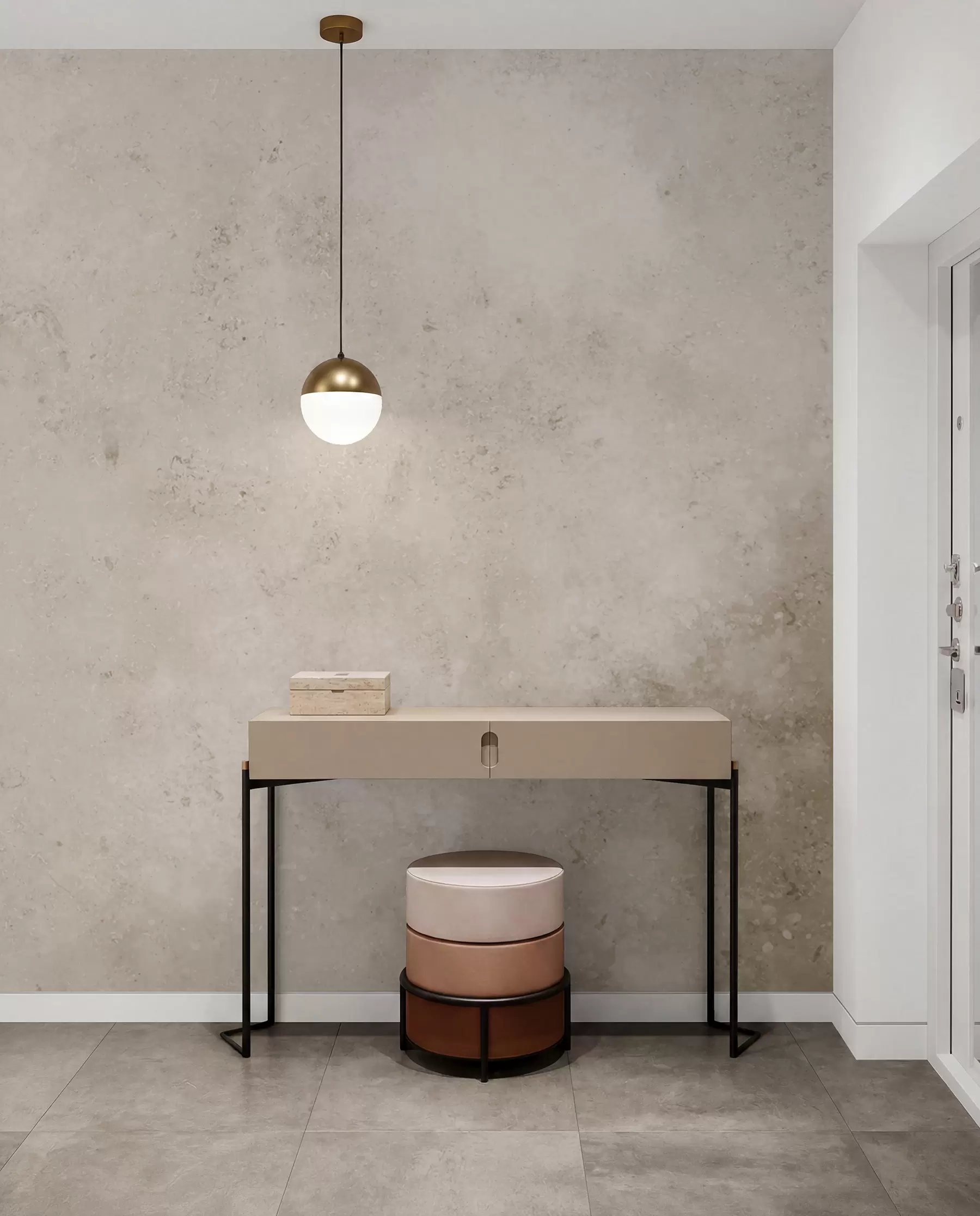 Fotobehang Warm beton u97236