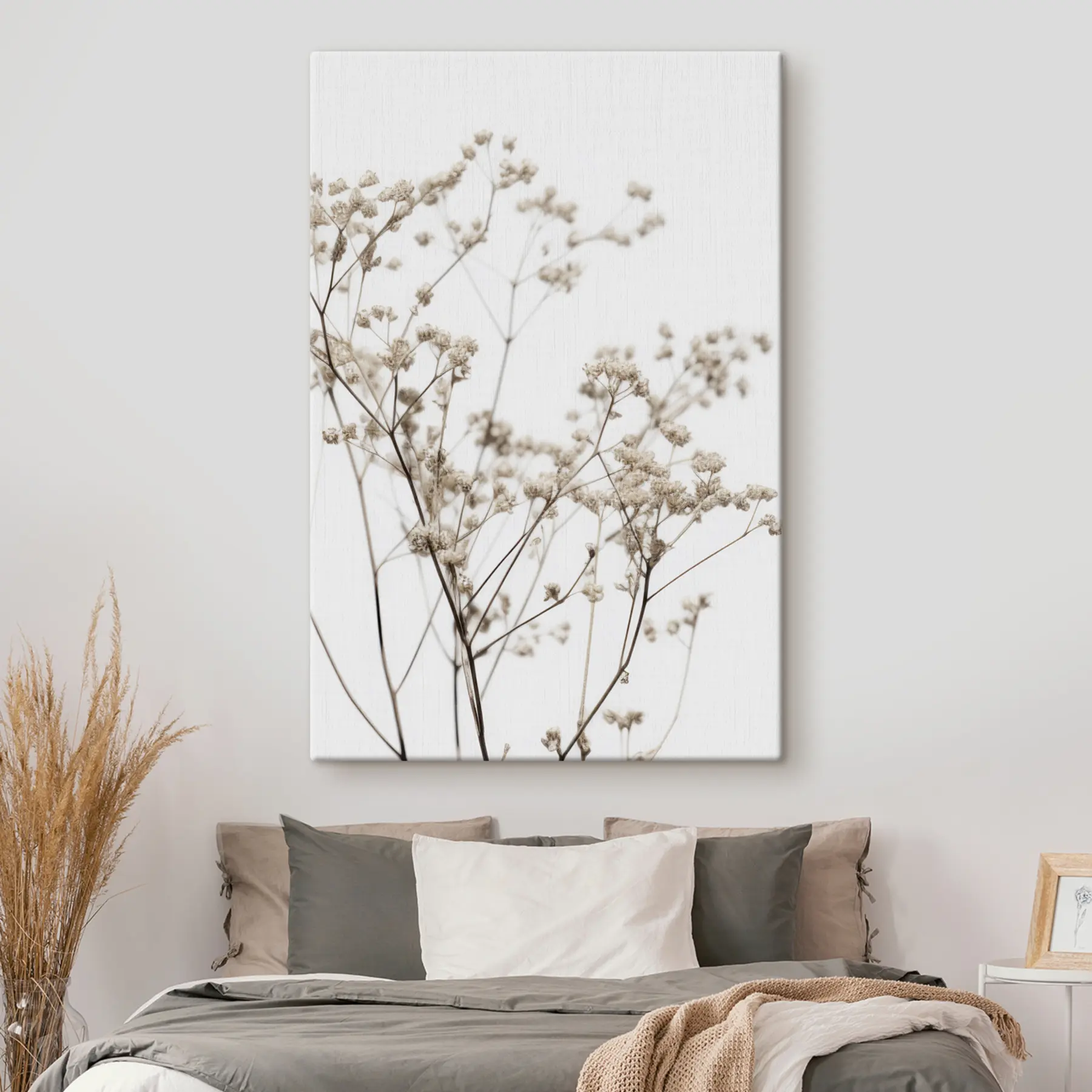 Fotobehang Delicate bloemen op een zachte achtergrond s35606