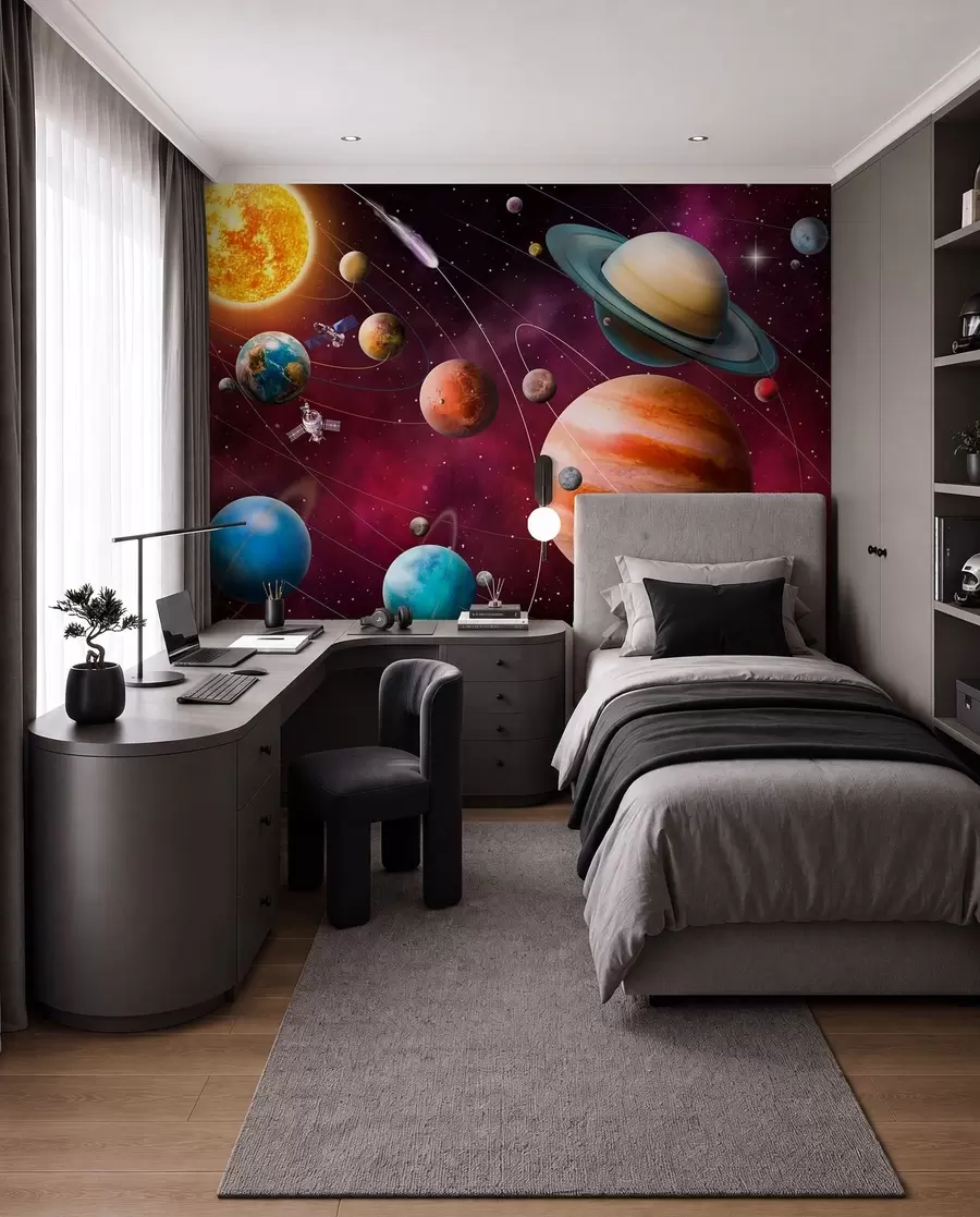 Fotobehang Ruimteobjecten van het zonnestelsel u97423