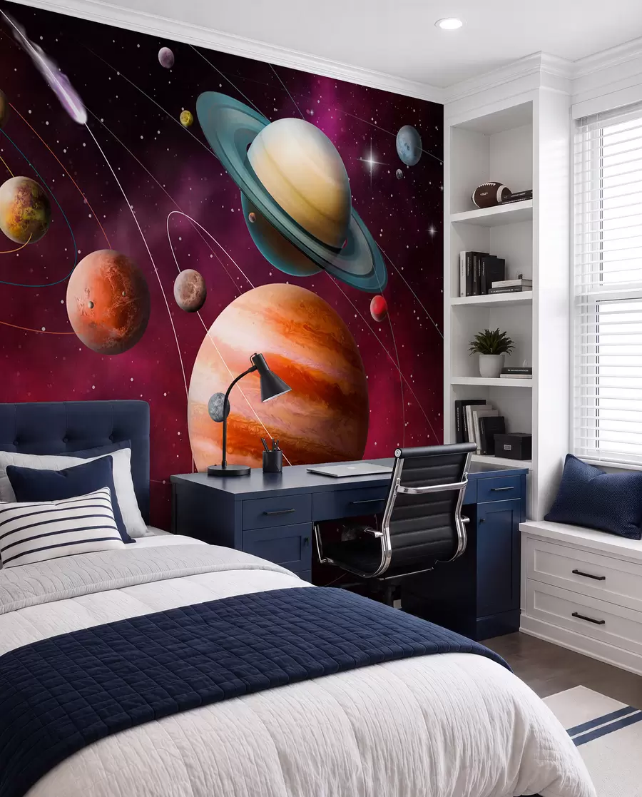 Fotobehang Ruimteobjecten van het zonnestelsel u97423