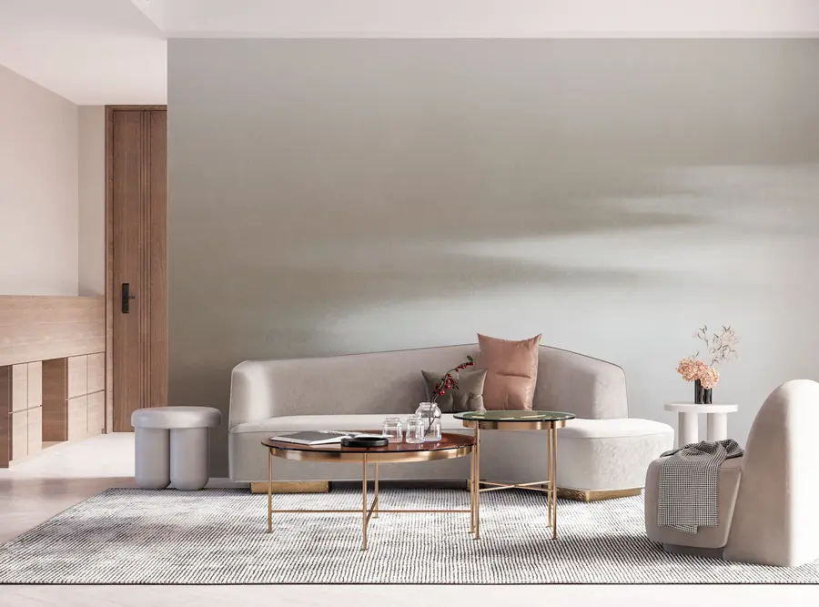 Fotobehang Strand en zee, stijlvol minimalisme en loft u97452