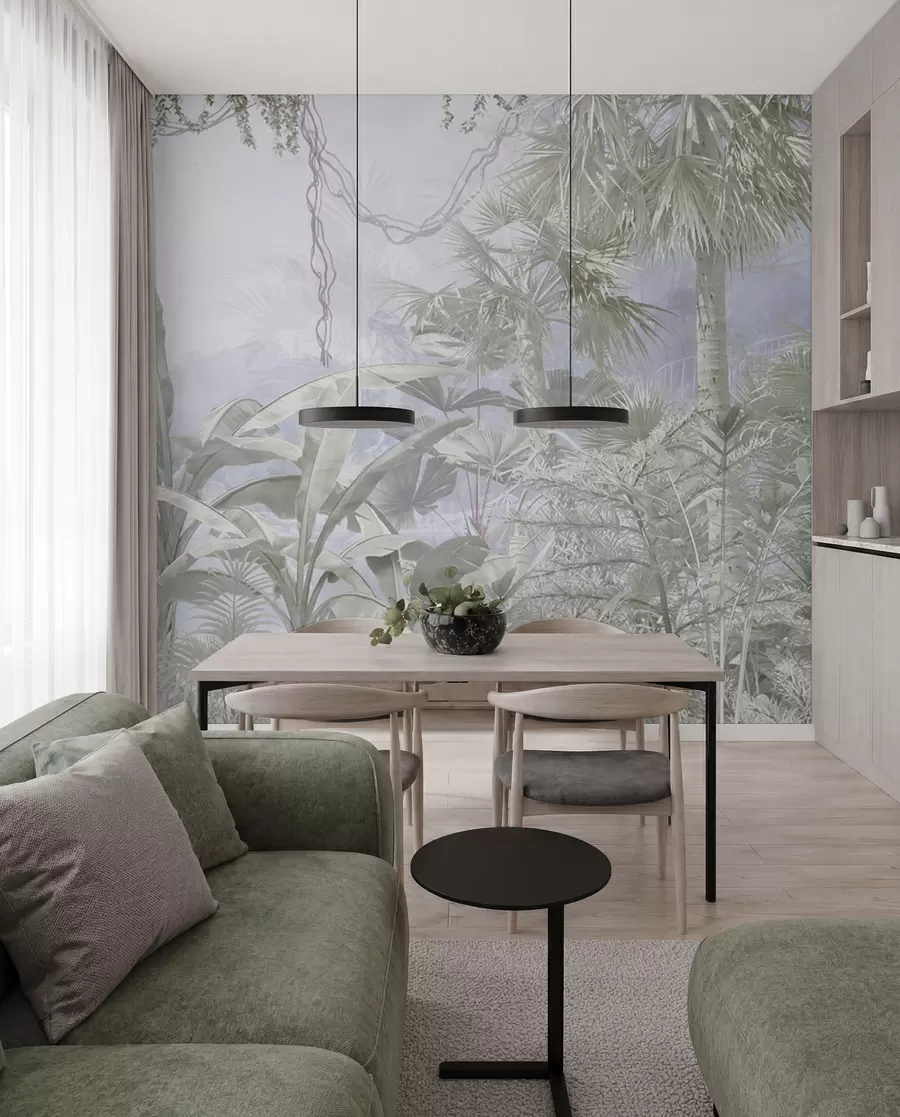 Fotobehang Een tropisch bos u97644