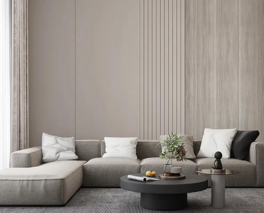 Fotobehang Paneel met duigen en hout u97549