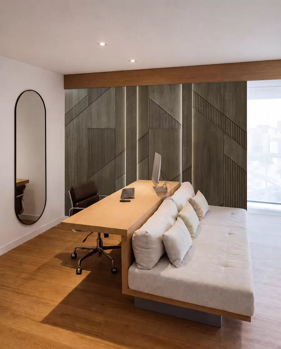 Fotobehang Houtlijnen en hoeken u97555