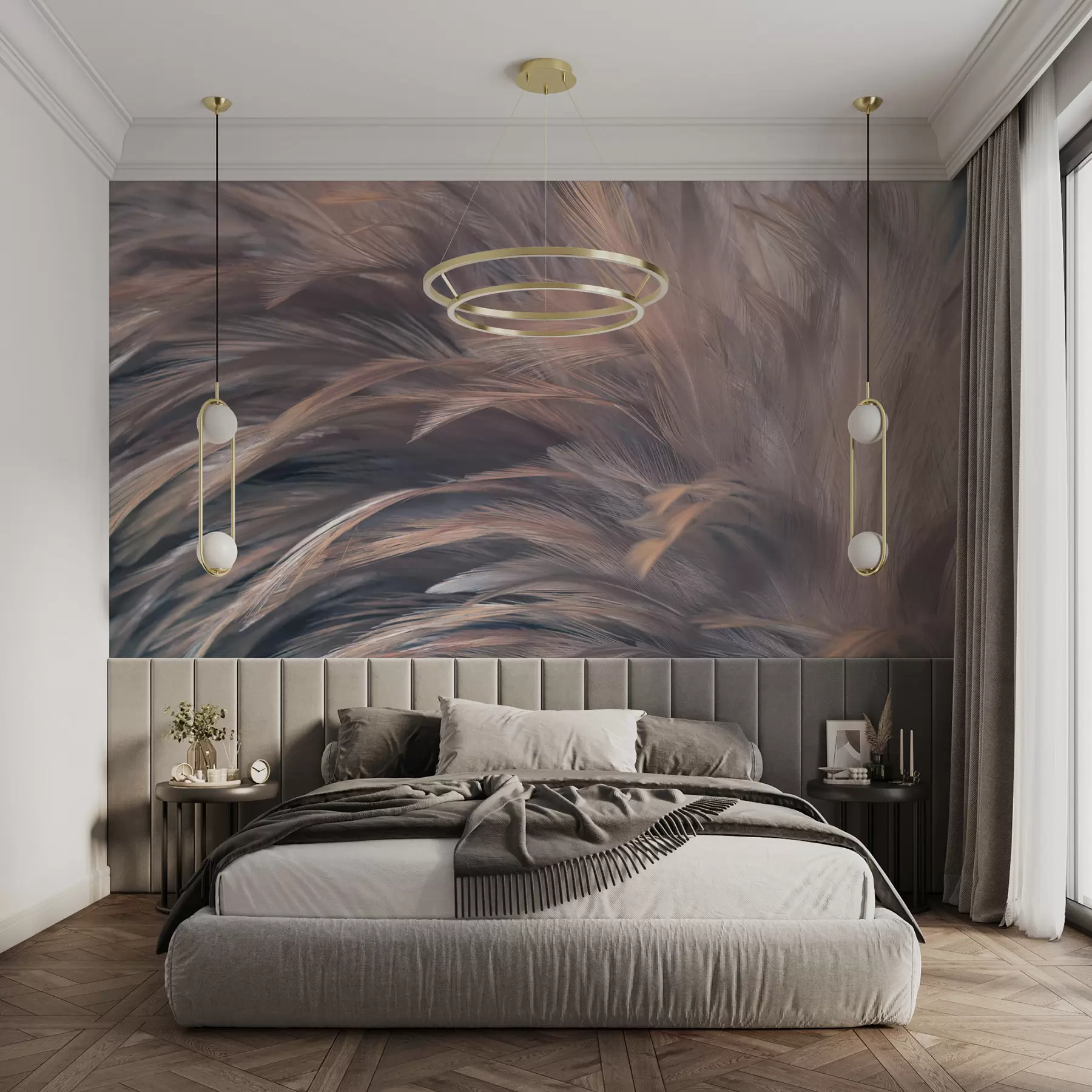 Fotobehang Veren u96992