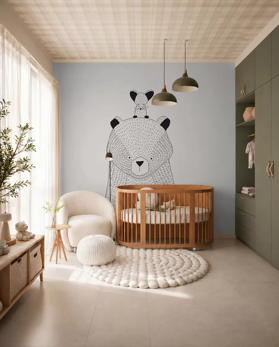 Fotobehang Beertje en vreugde u98483
