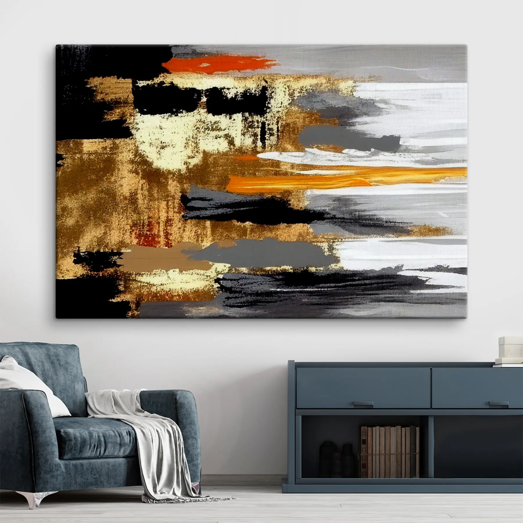 Fotobehang Abstracte gouden textuur s36284
