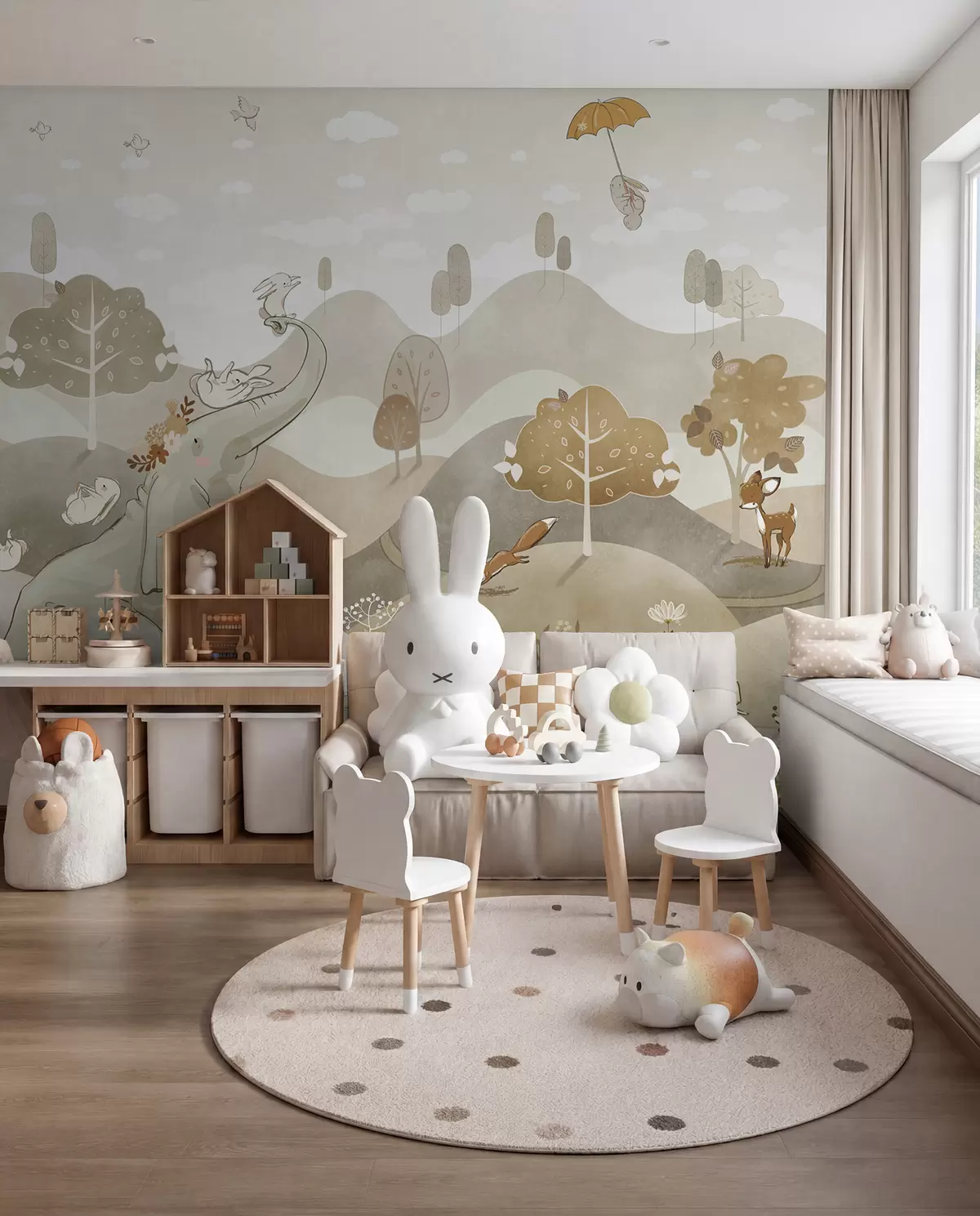 Fotobehang Sprookjesboek van het bos u98695