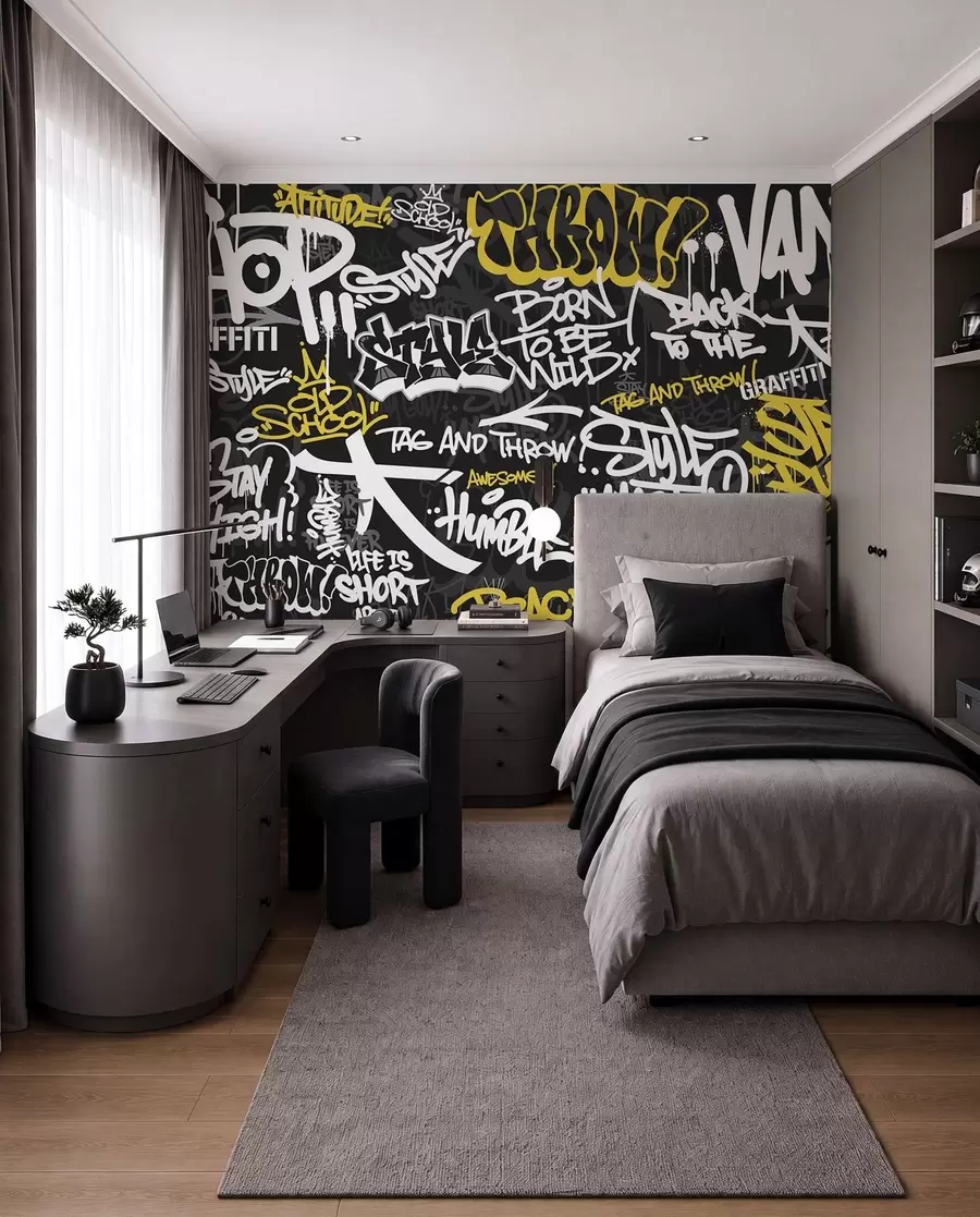Fotobehang Graffiti u98895