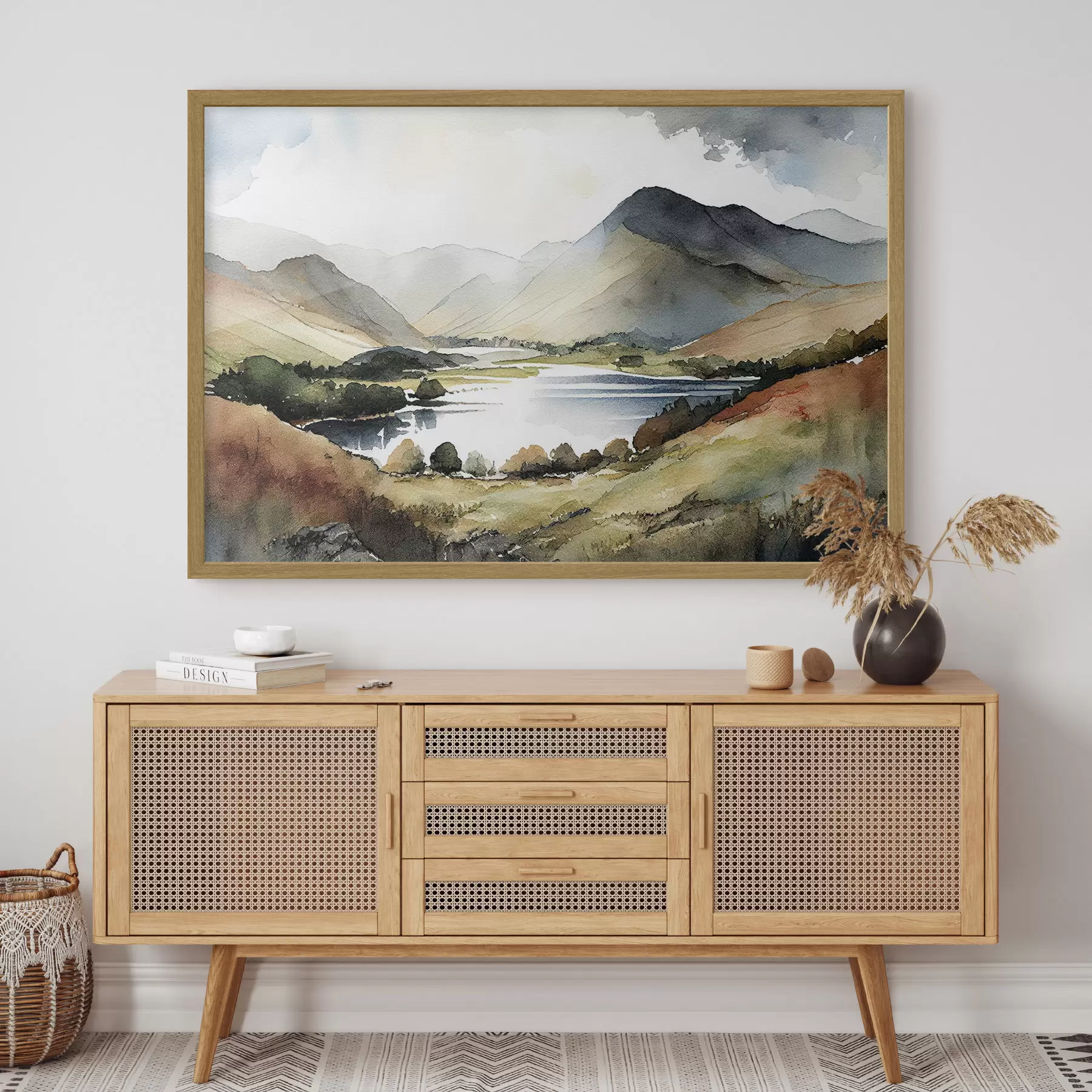 Fotobehang Bergsereniteit f36018