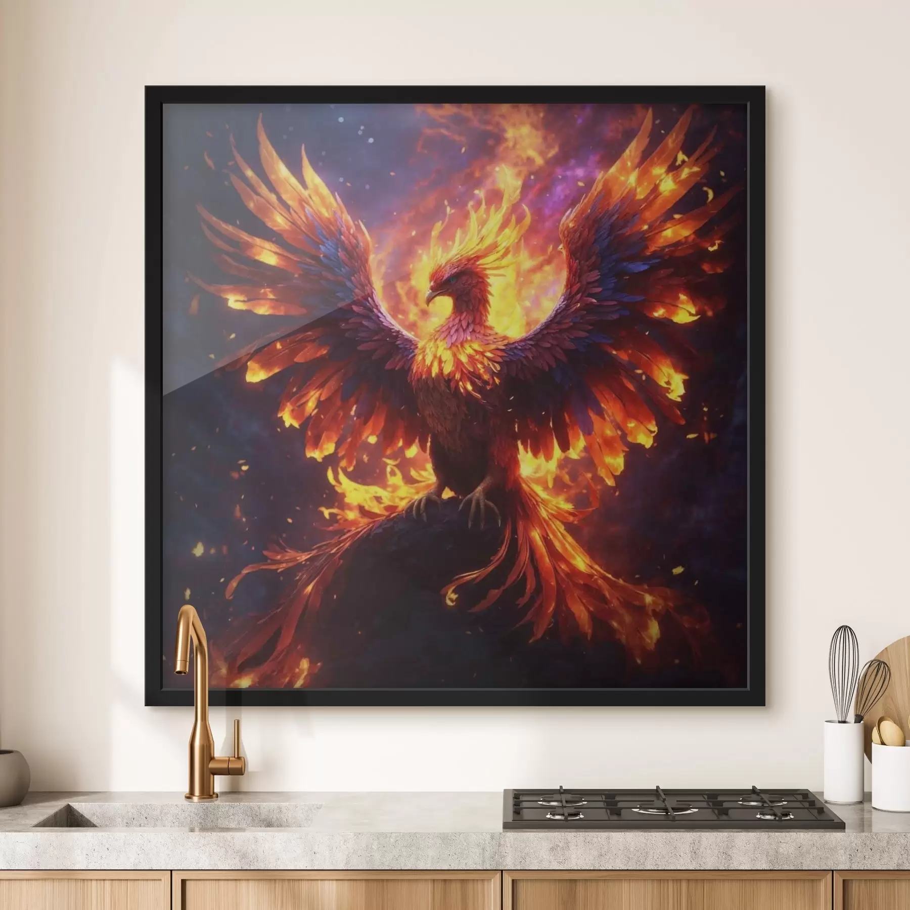  Schilderijen Vuurvogel f36055