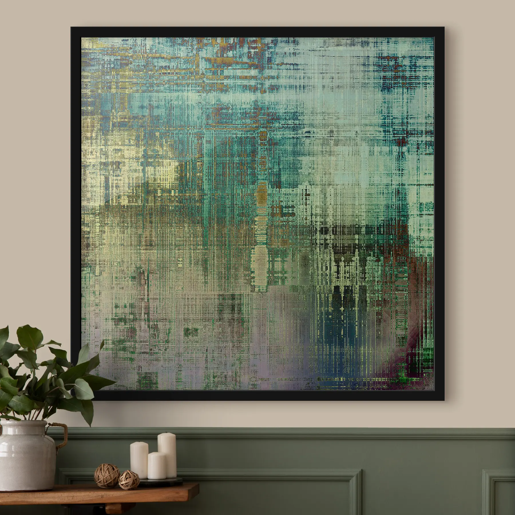 Fotobehang Grunge achtergrond met verschillende kleurpatronen f34626