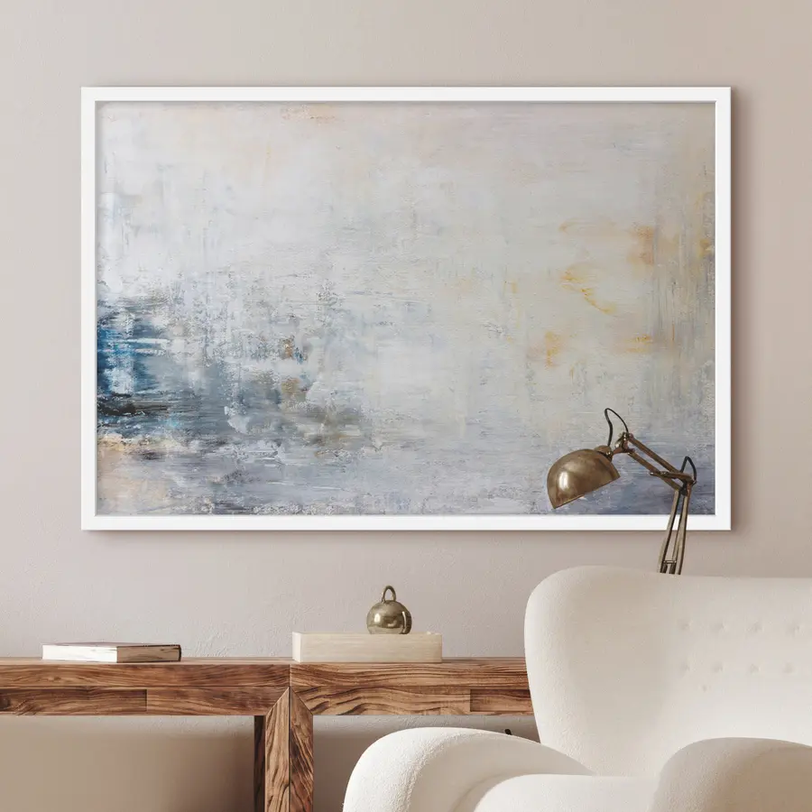 Fotobehang getextureerde abstractie op doek f34110