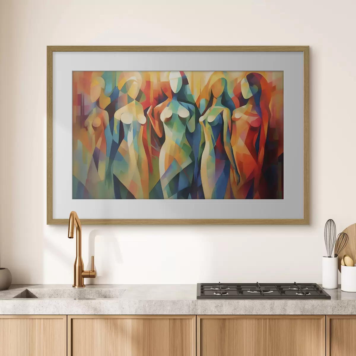 Poster Silhouetten van vrouwen f33844