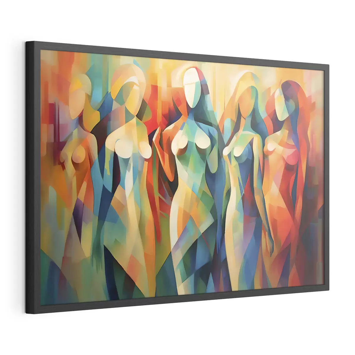 Poster Silhouetten van vrouwen f33844