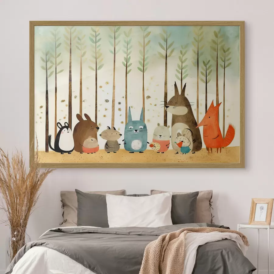 Fotobehang Serenade en gefluister f32802