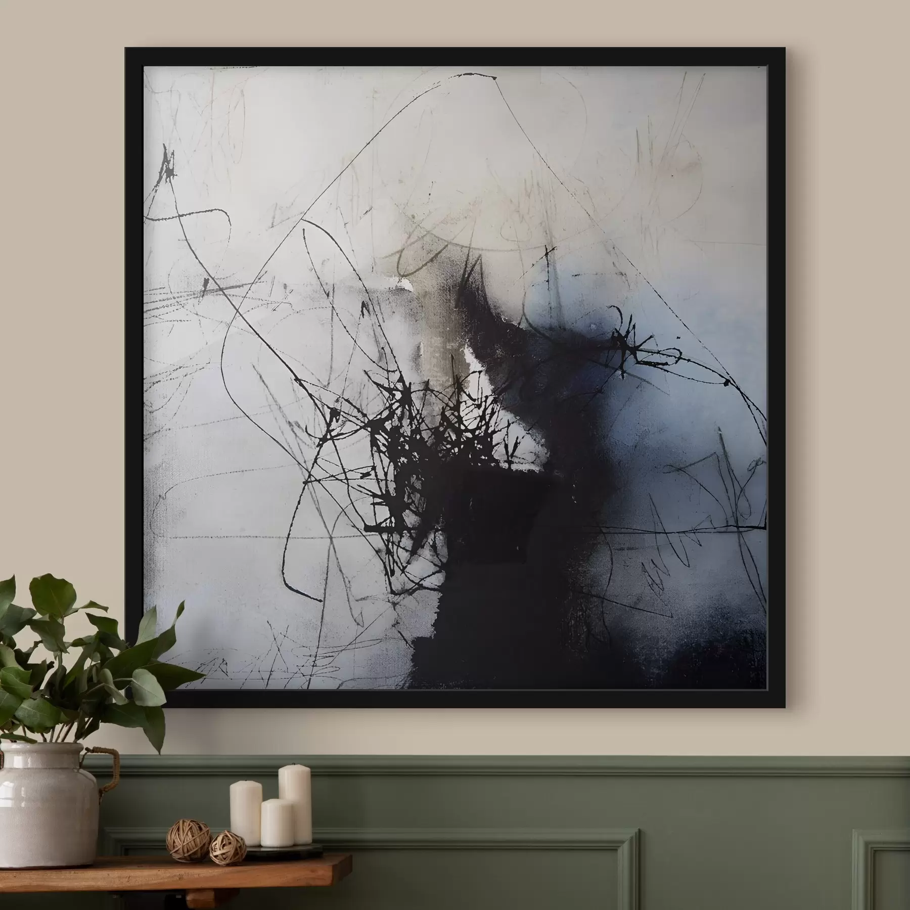 Fotobehang Inktvlekken f02748